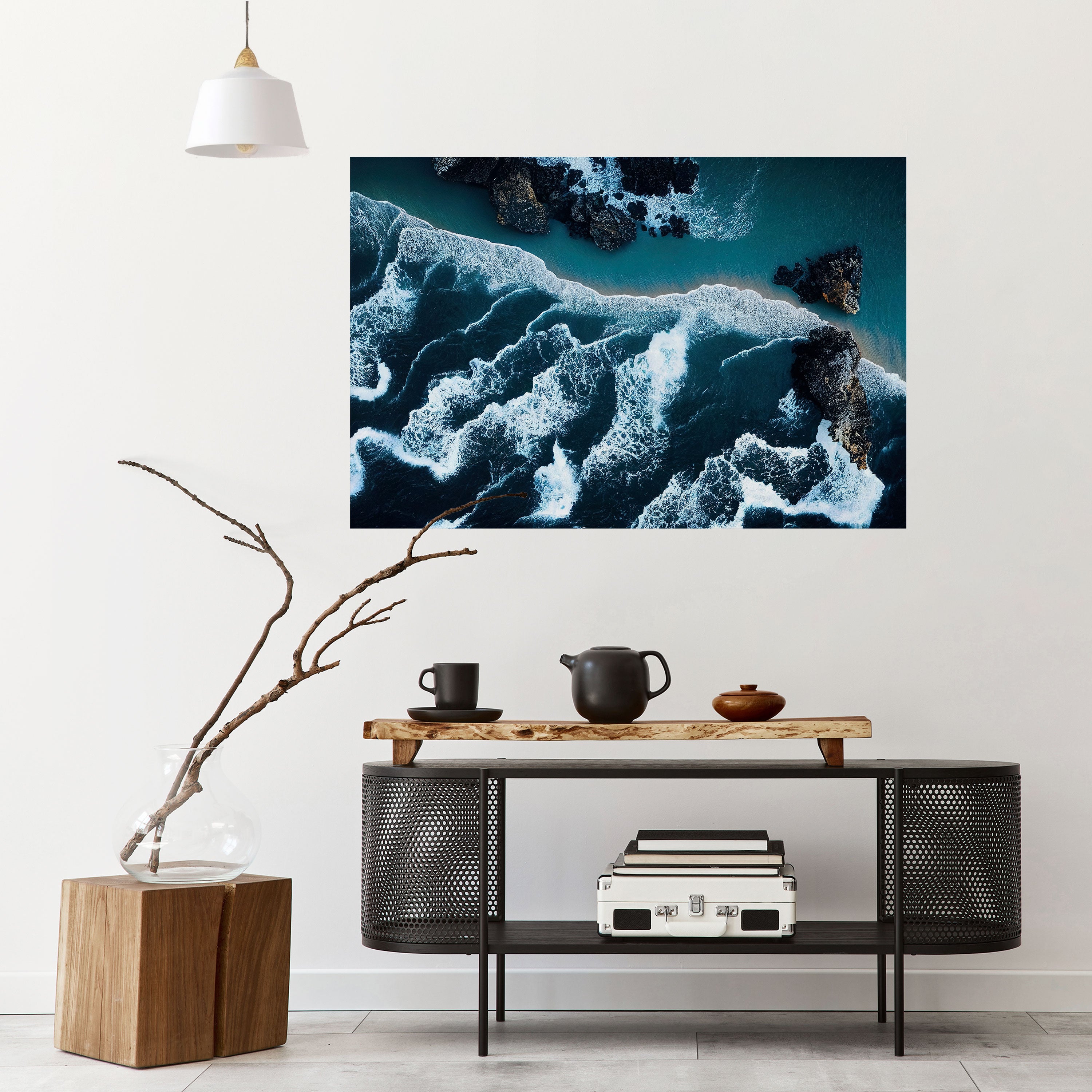 COSMIC COASTLINE Naklejka/Plakat poziomy