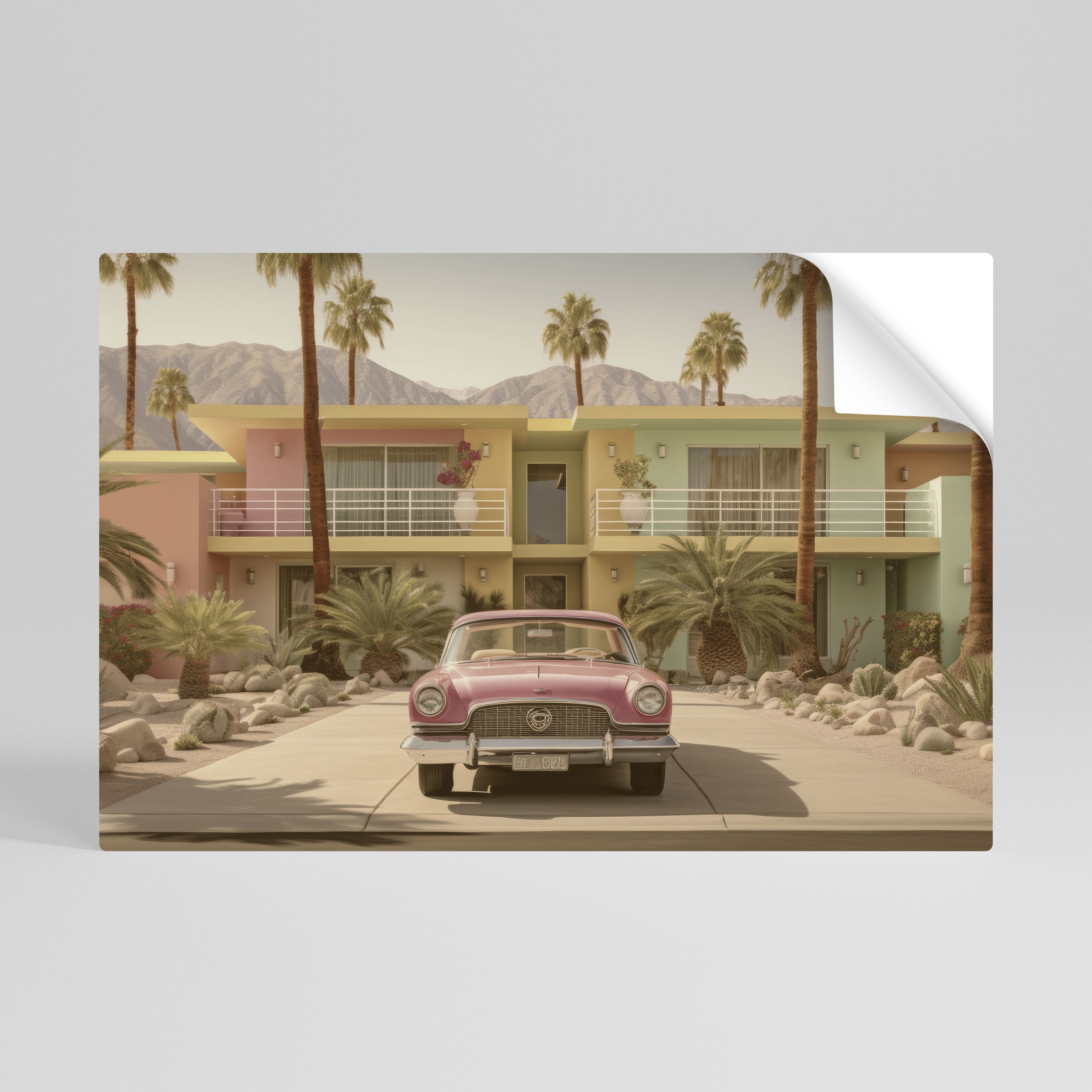 CALIFORNIAN STYLE Naklejka/Plakat poziomy