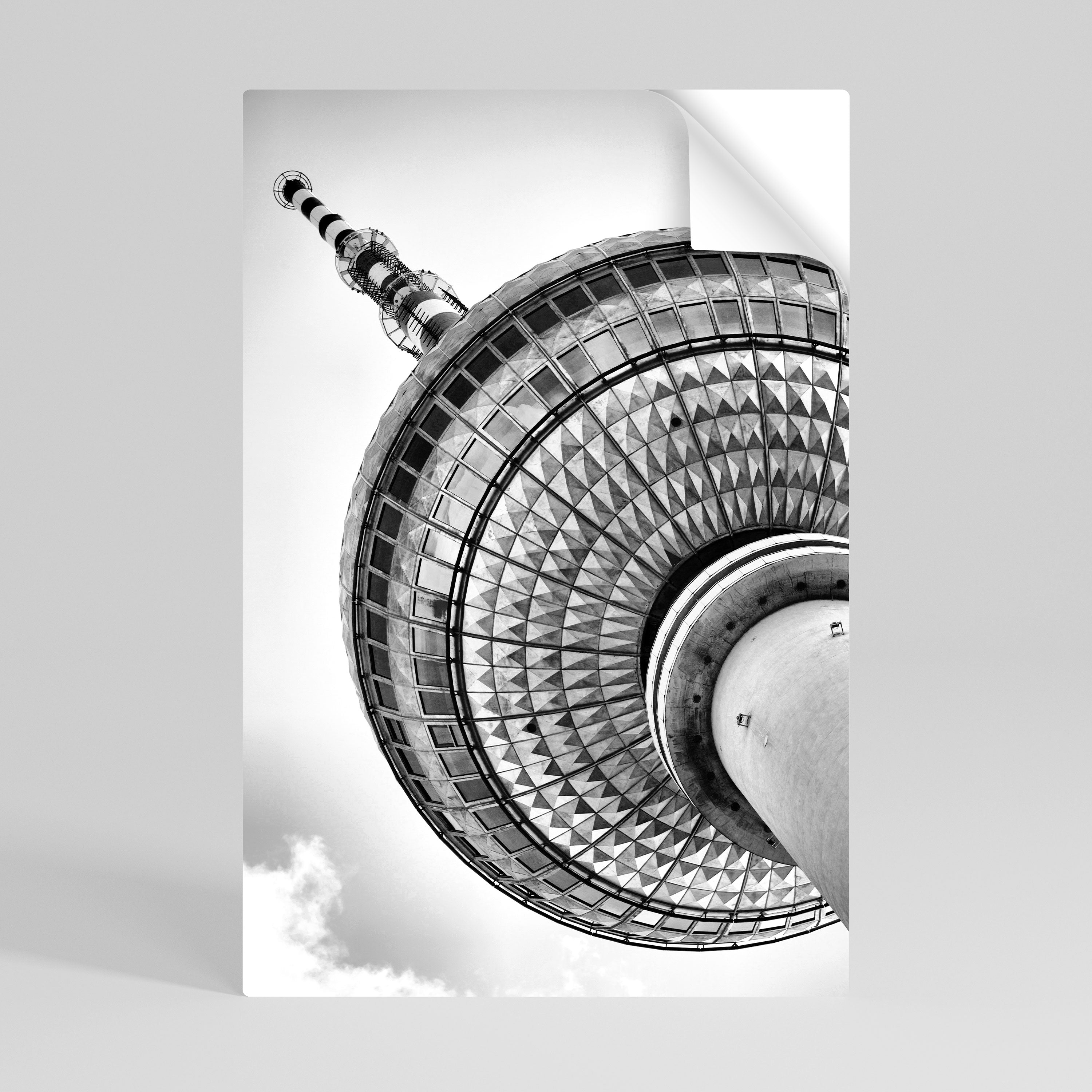 BERLINER FERNSEHTURM Naklejka/Plakat pionowy