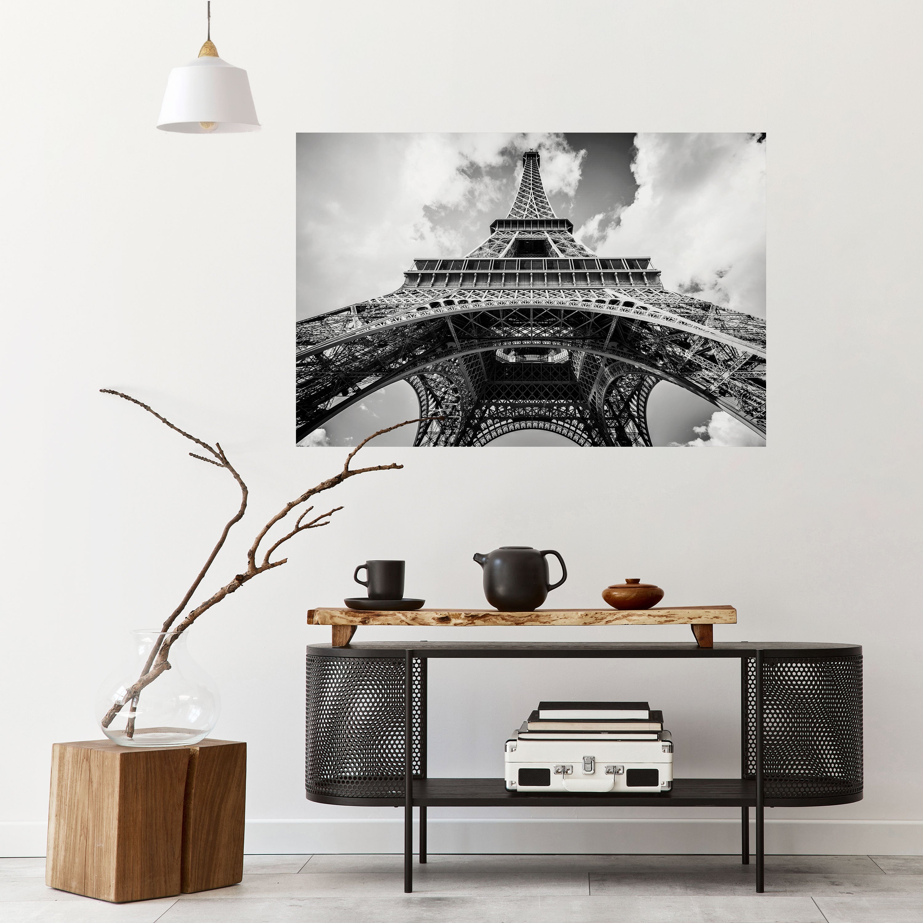 TIMELESS EIFFEL PERSPECTIVE Naklejka/Plakat poziomy