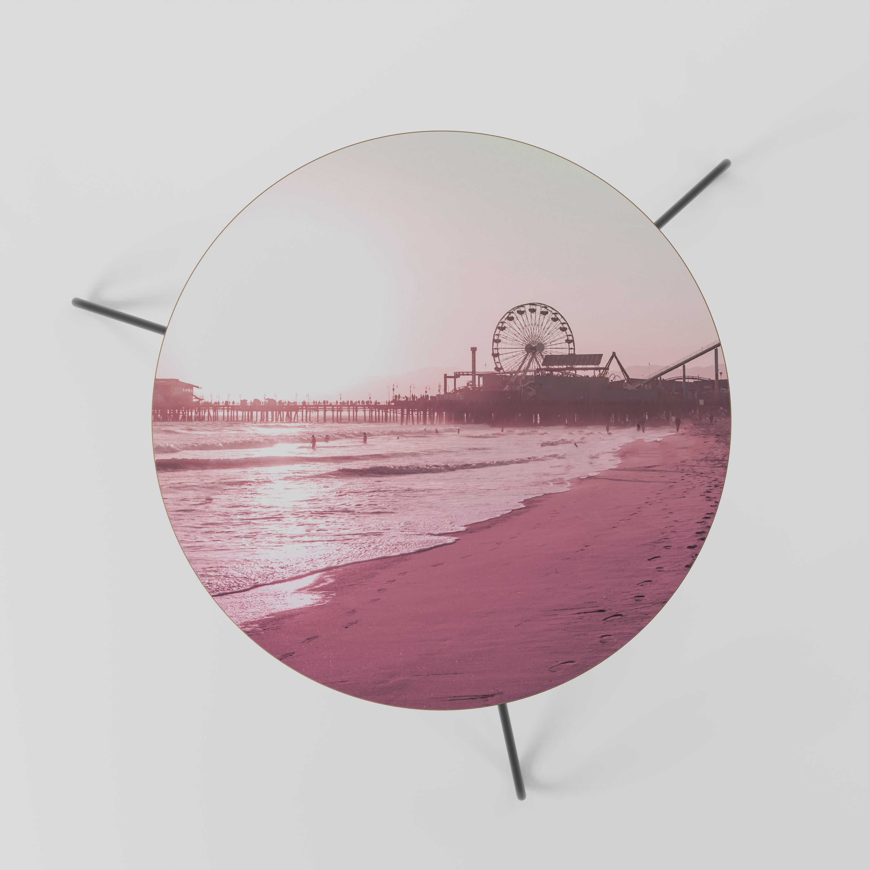 PASTEL COAST VIBES Stolik kawowy mały