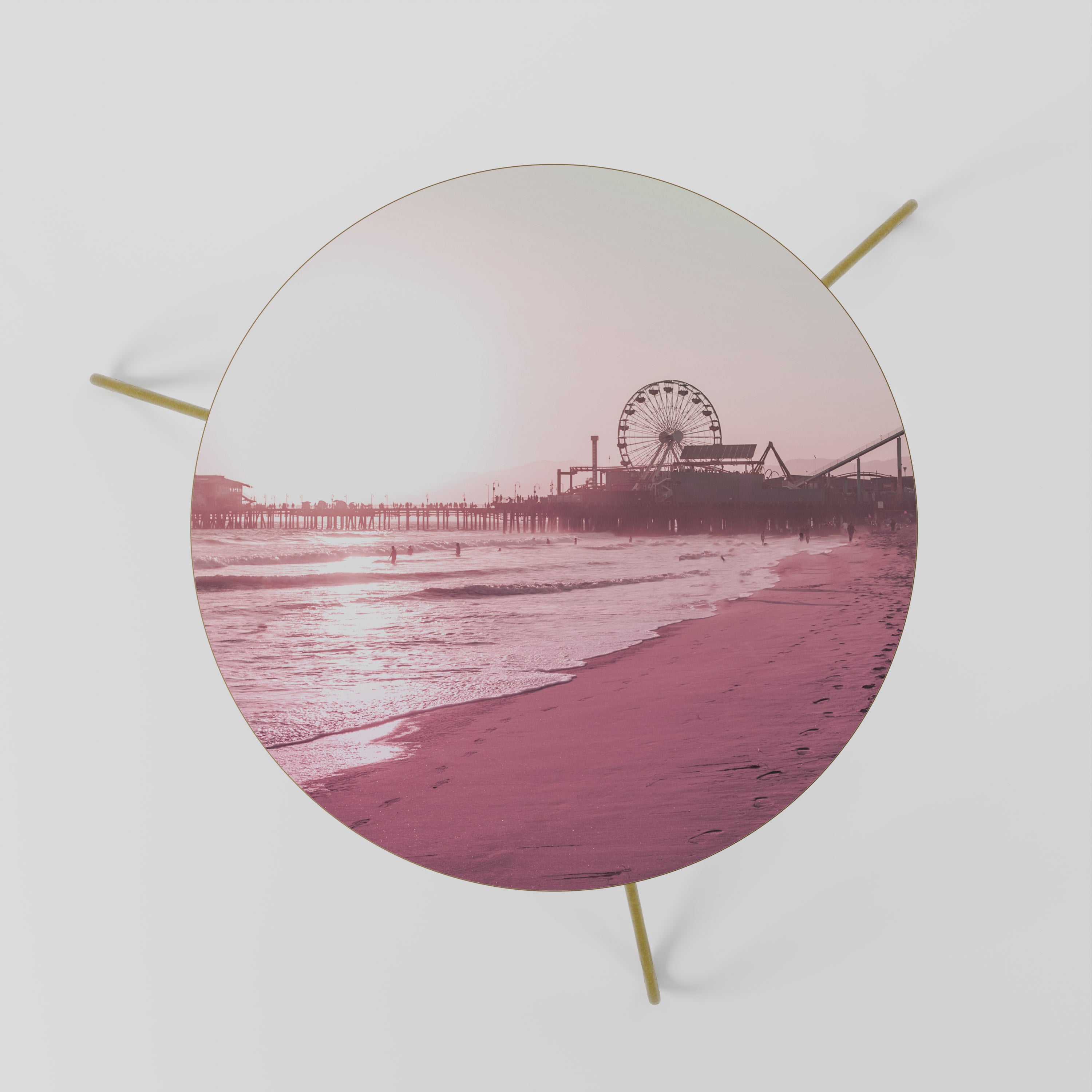 PASTEL COAST VIBES Stolik kawowy mały