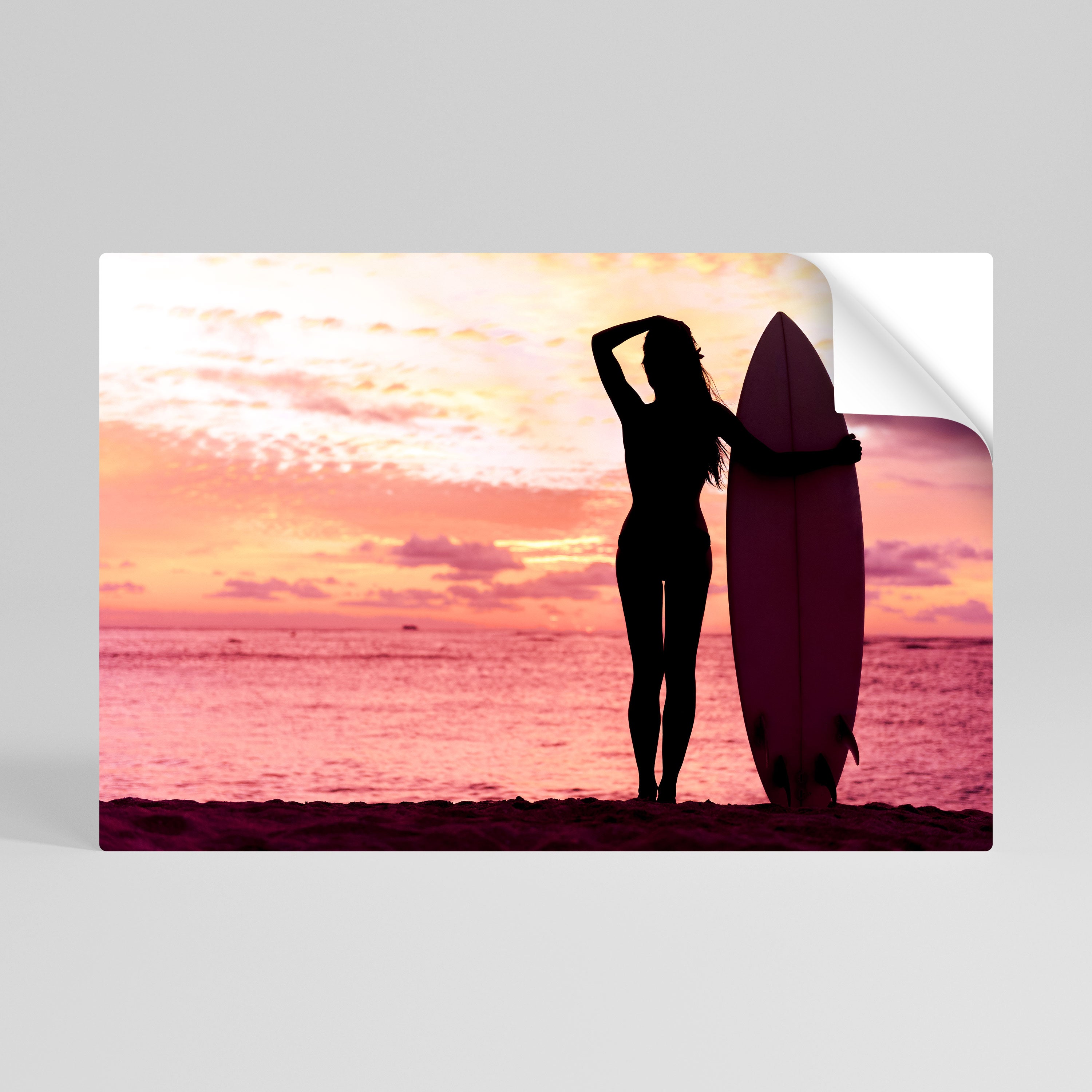 SUNSET SURF SPIRIT Naklejka/Plakat poziomy