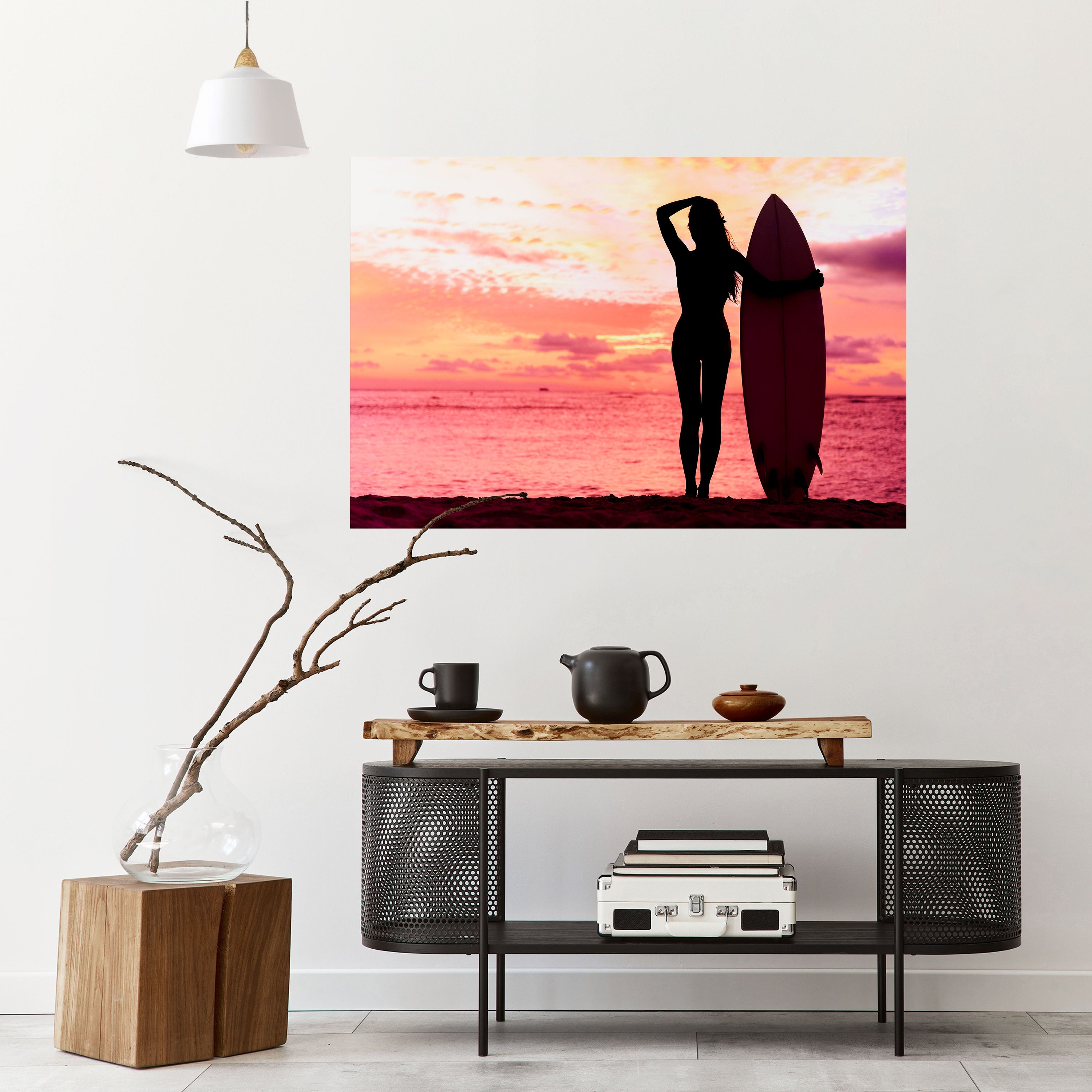 SUNSET SURF SPIRIT Naklejka/Plakat poziomy