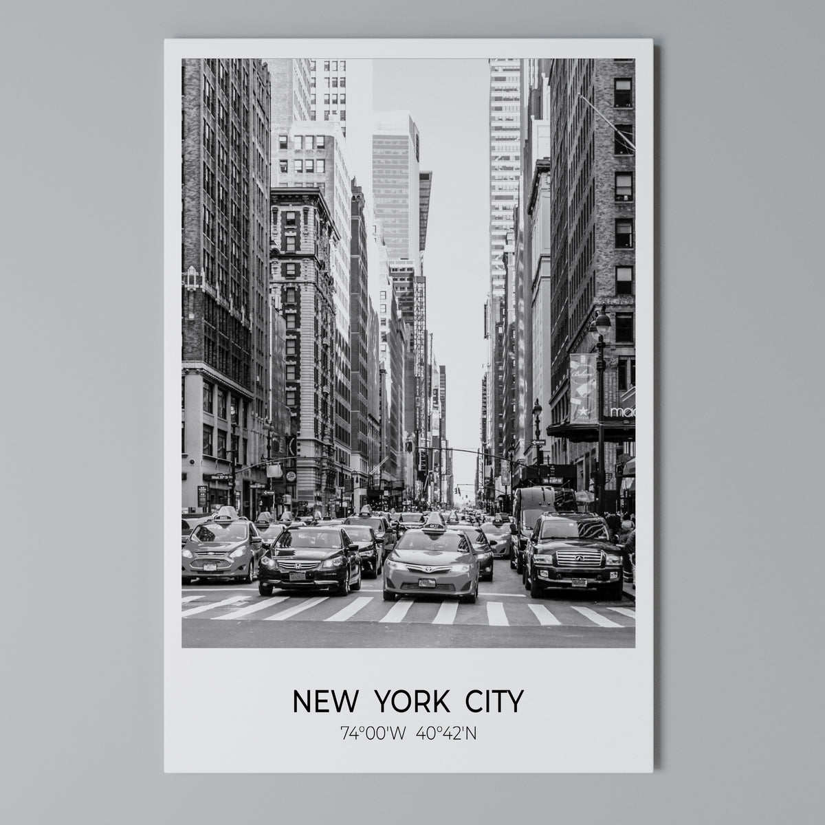 TIMELESS NEW YORK VIBES Pionowy obraz na płótnie