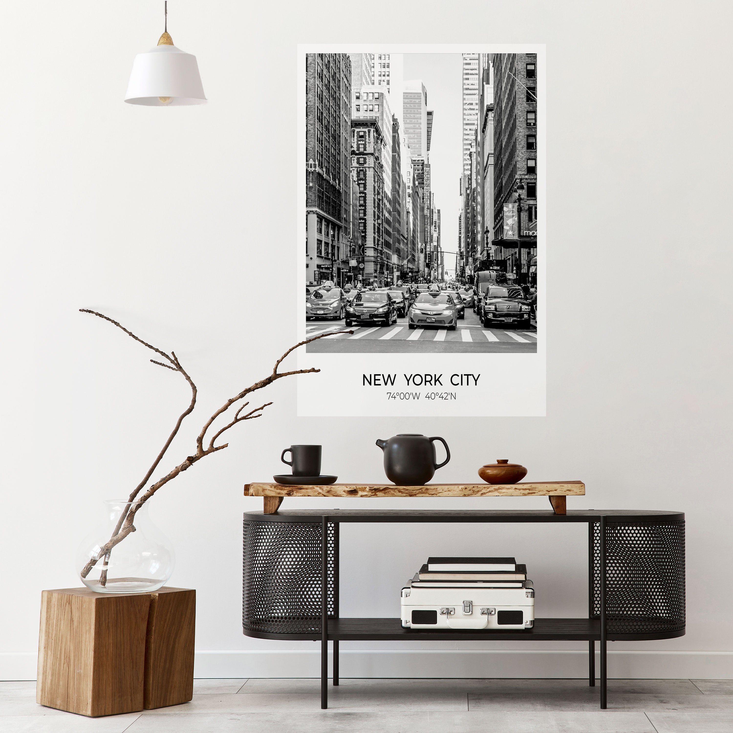TIMELESS NEW YORK VIBES Naklejka/Plakat pionowy