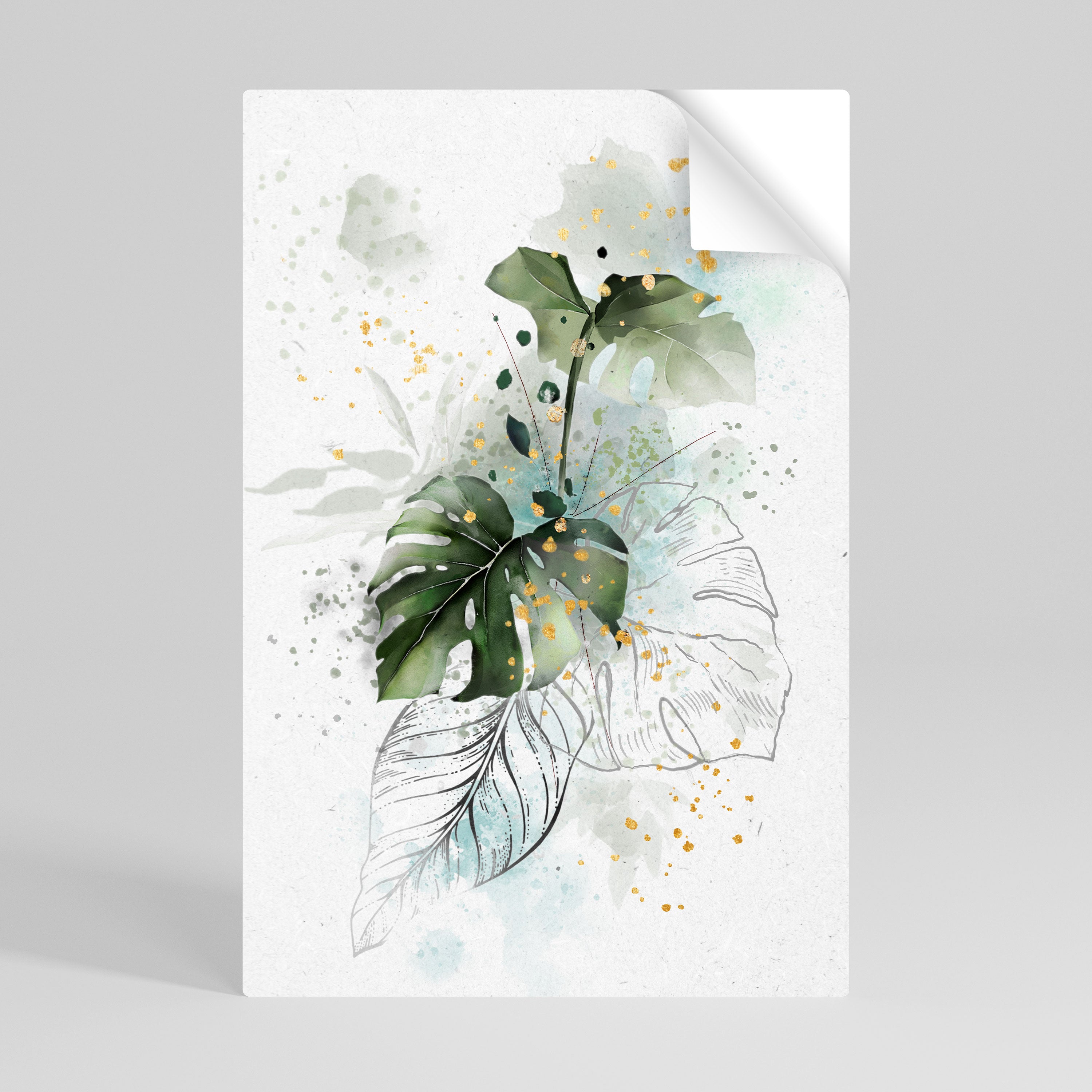 SKATEBOARD ARTISTRY Naklejka/Plakat pionowy