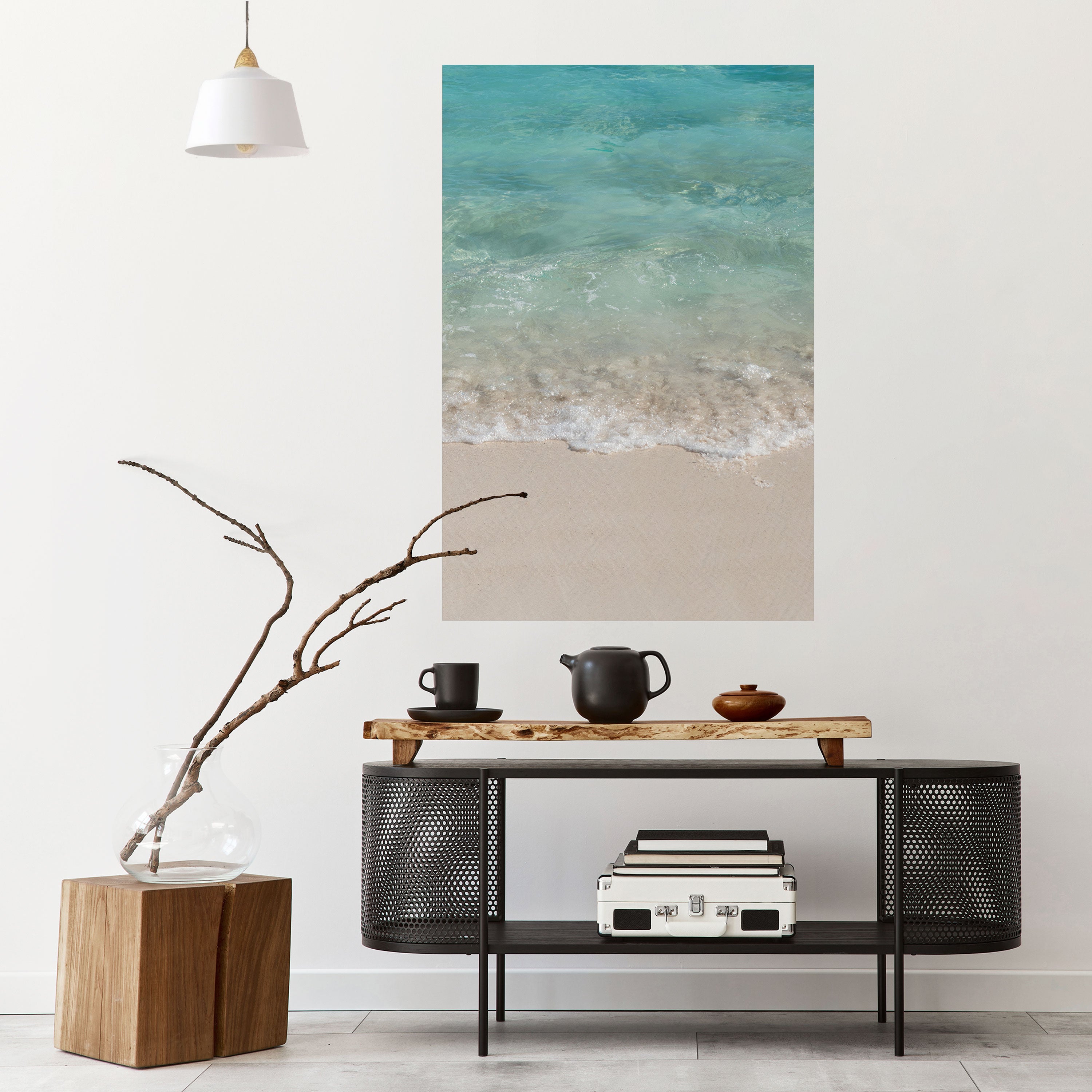 SERENITY BY THE SHORE Naklejka/Plakat pionowy