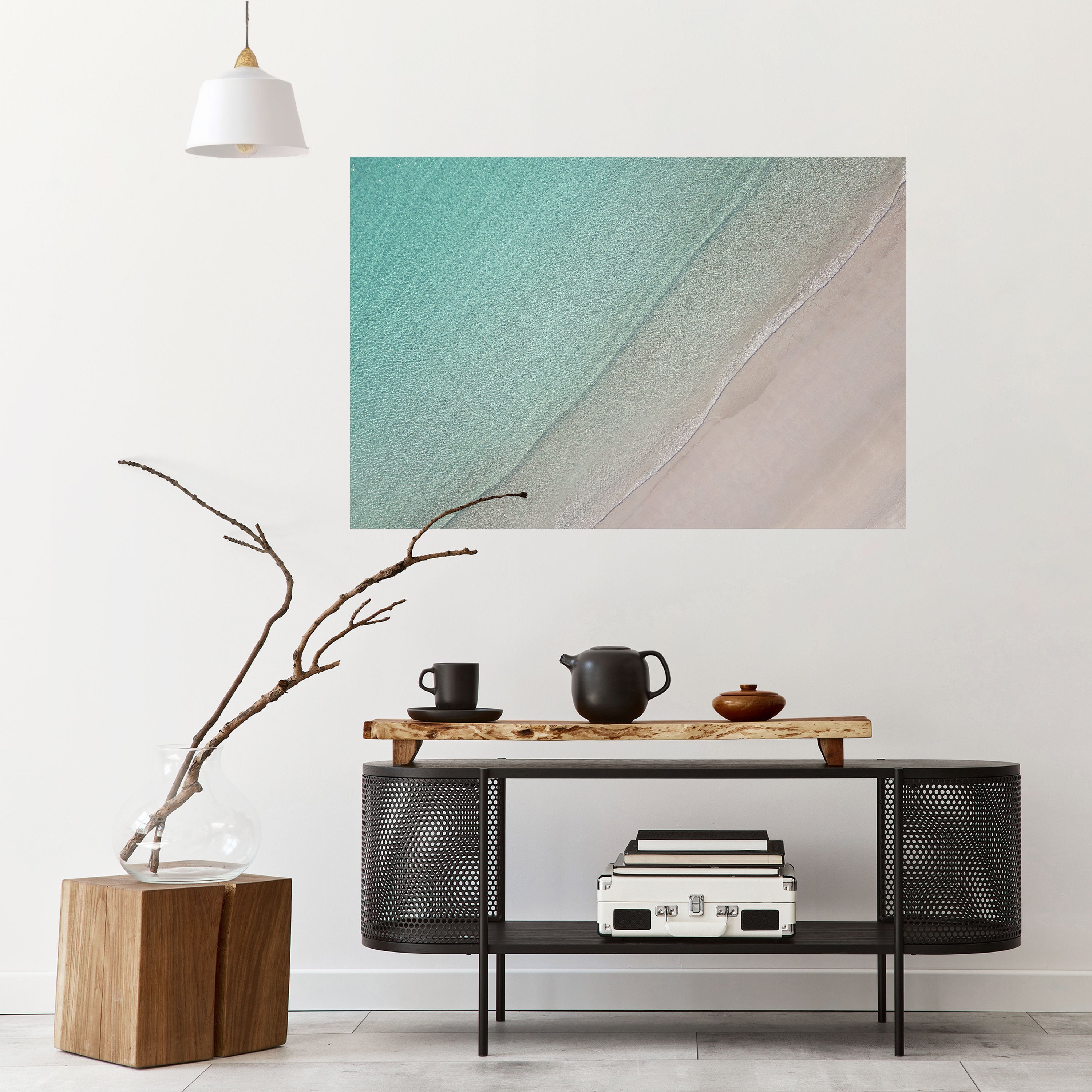 COASTAL CALM ARTISTRY Naklejka/Plakat poziomy