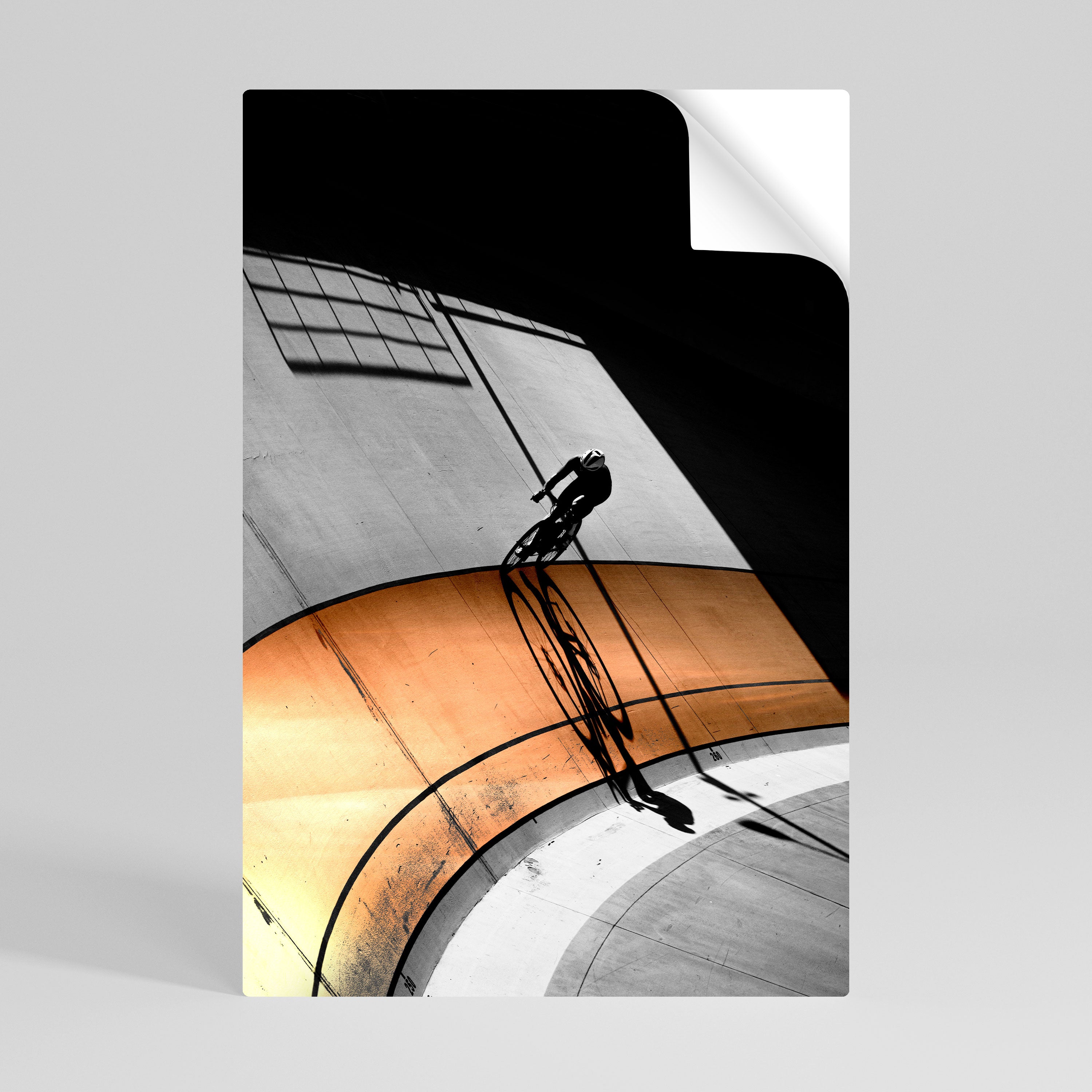 ORANGE ARC AMBIENCE Naklejka/Plakat pionowy