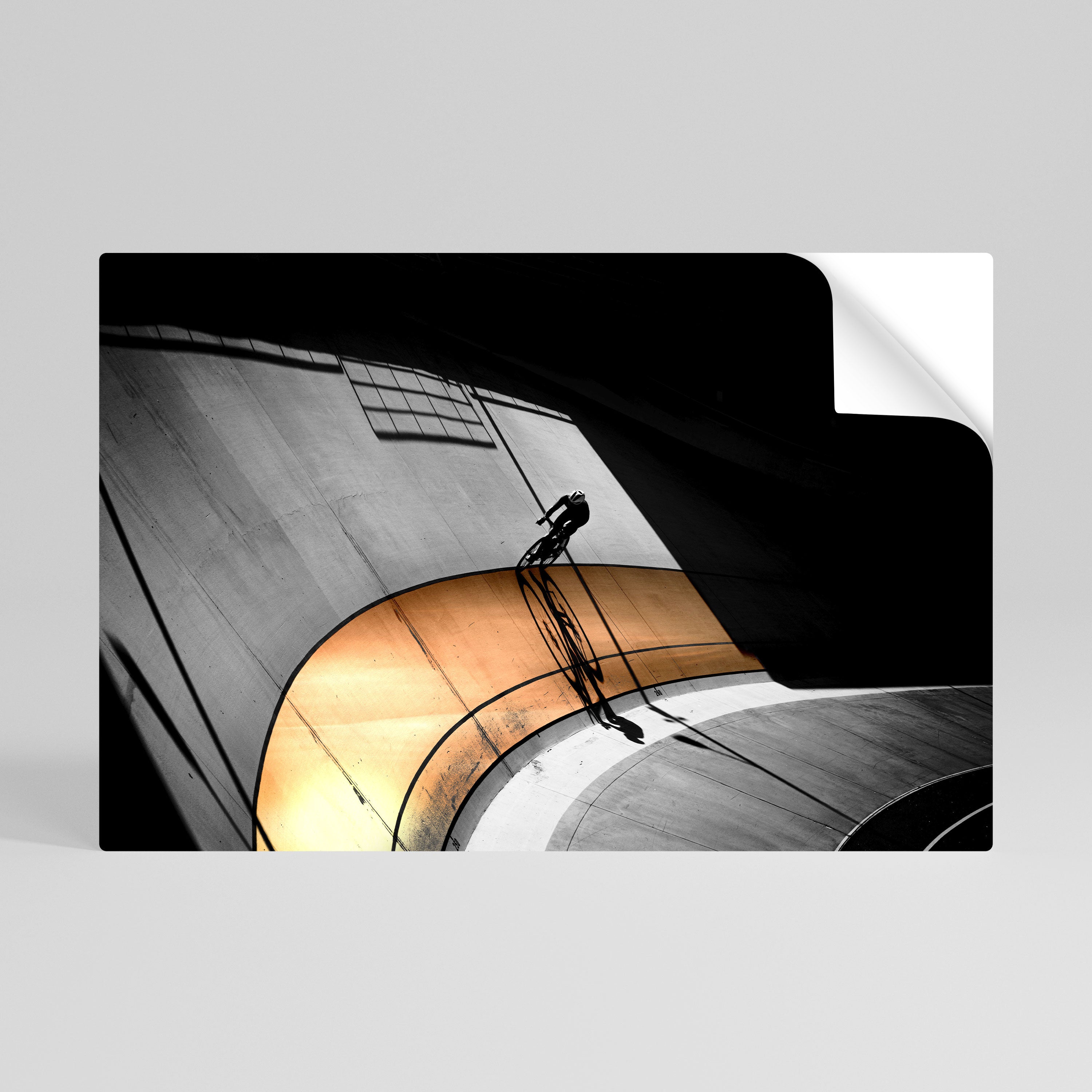 ORANGE ARC AMBIENCE Naklejka/Plakat poziomy