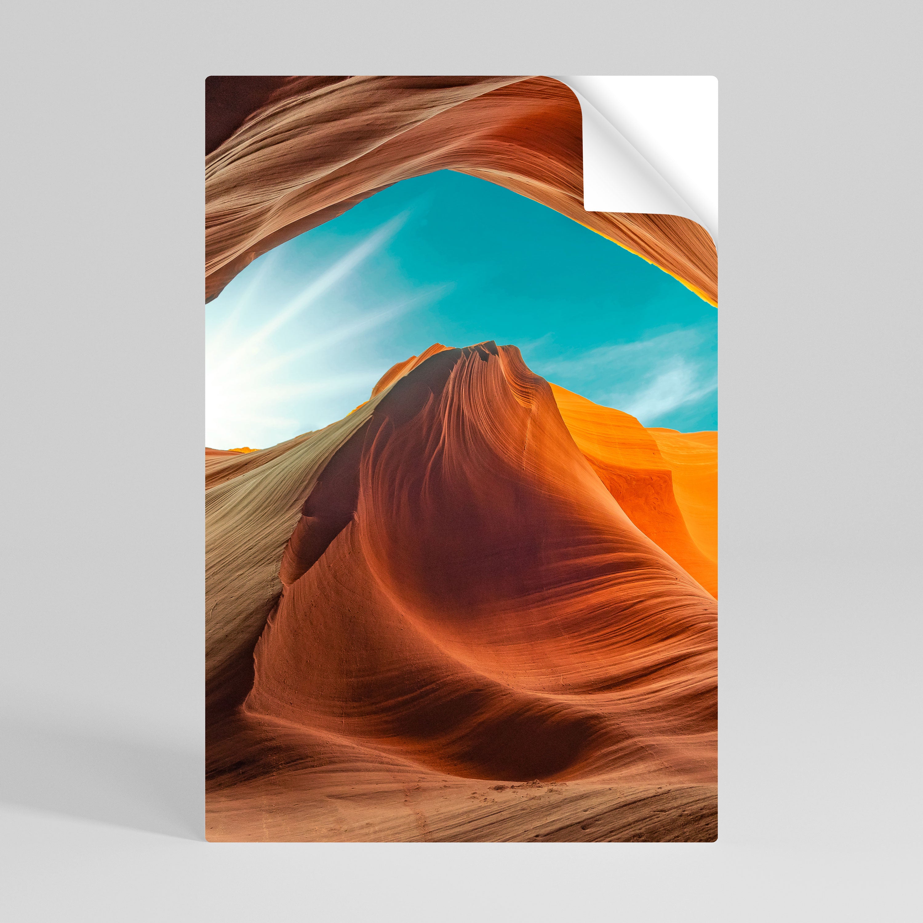 THE CANYON'S WHISPER Naklejka/Plakat pionowy