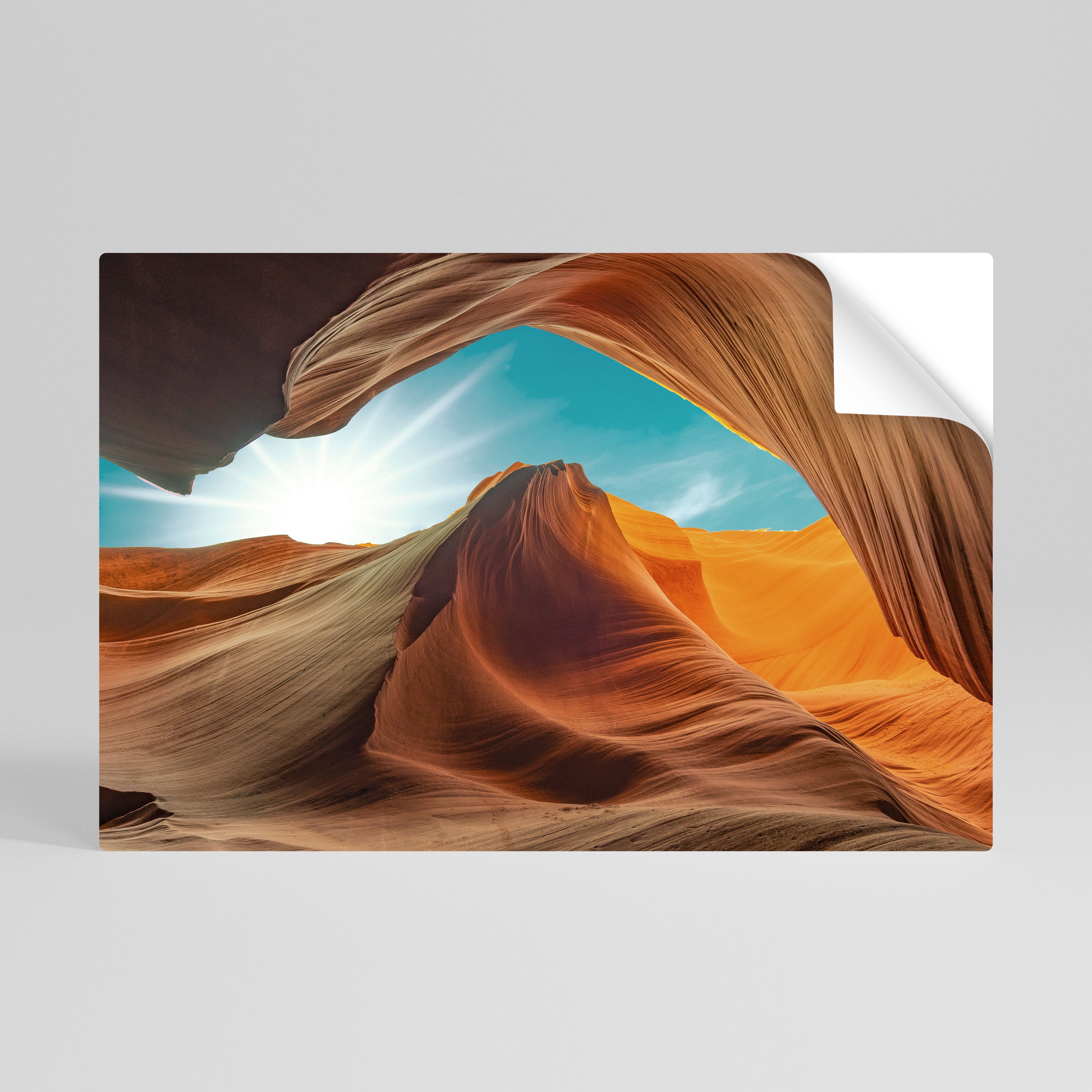 THE CANYON'S WHISPER Naklejka/Plakat poziomy