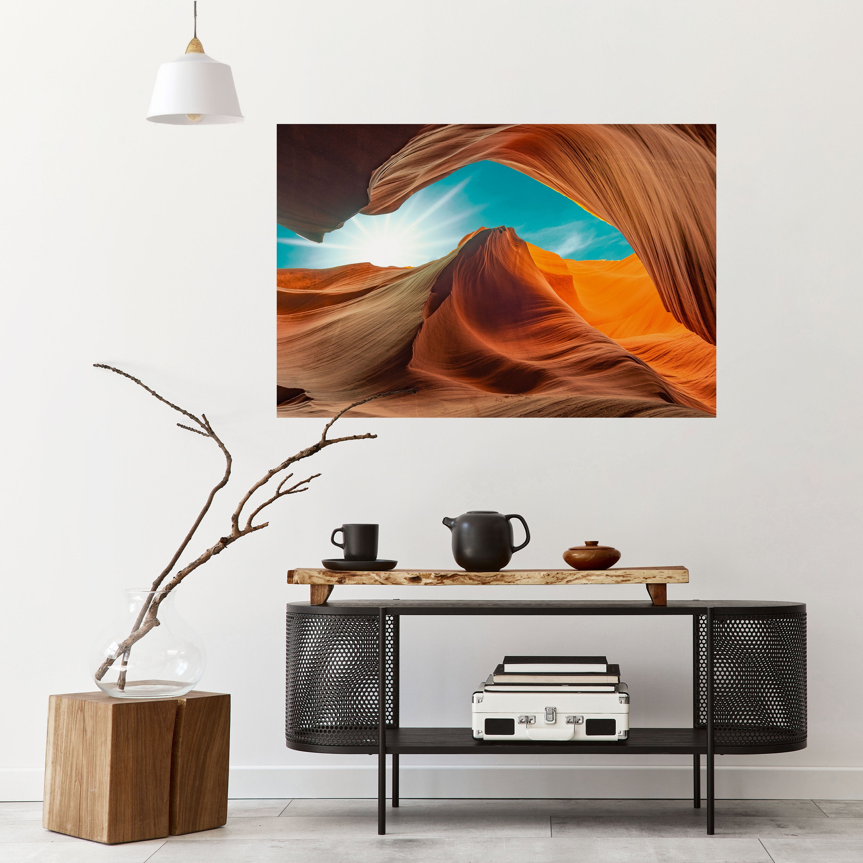 THE CANYON'S WHISPER Naklejka/Plakat poziomy