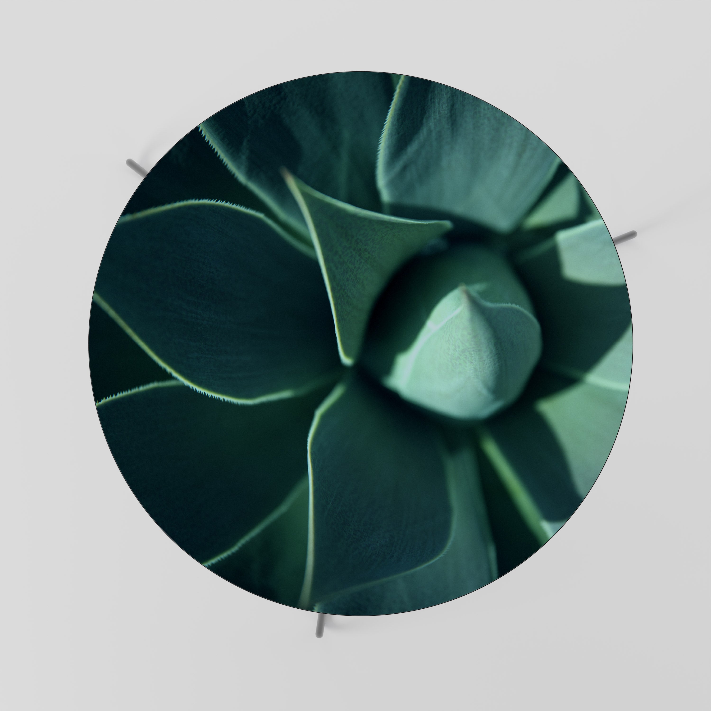 MYSTICAL GREEN WHORL Stolik kawowy duży