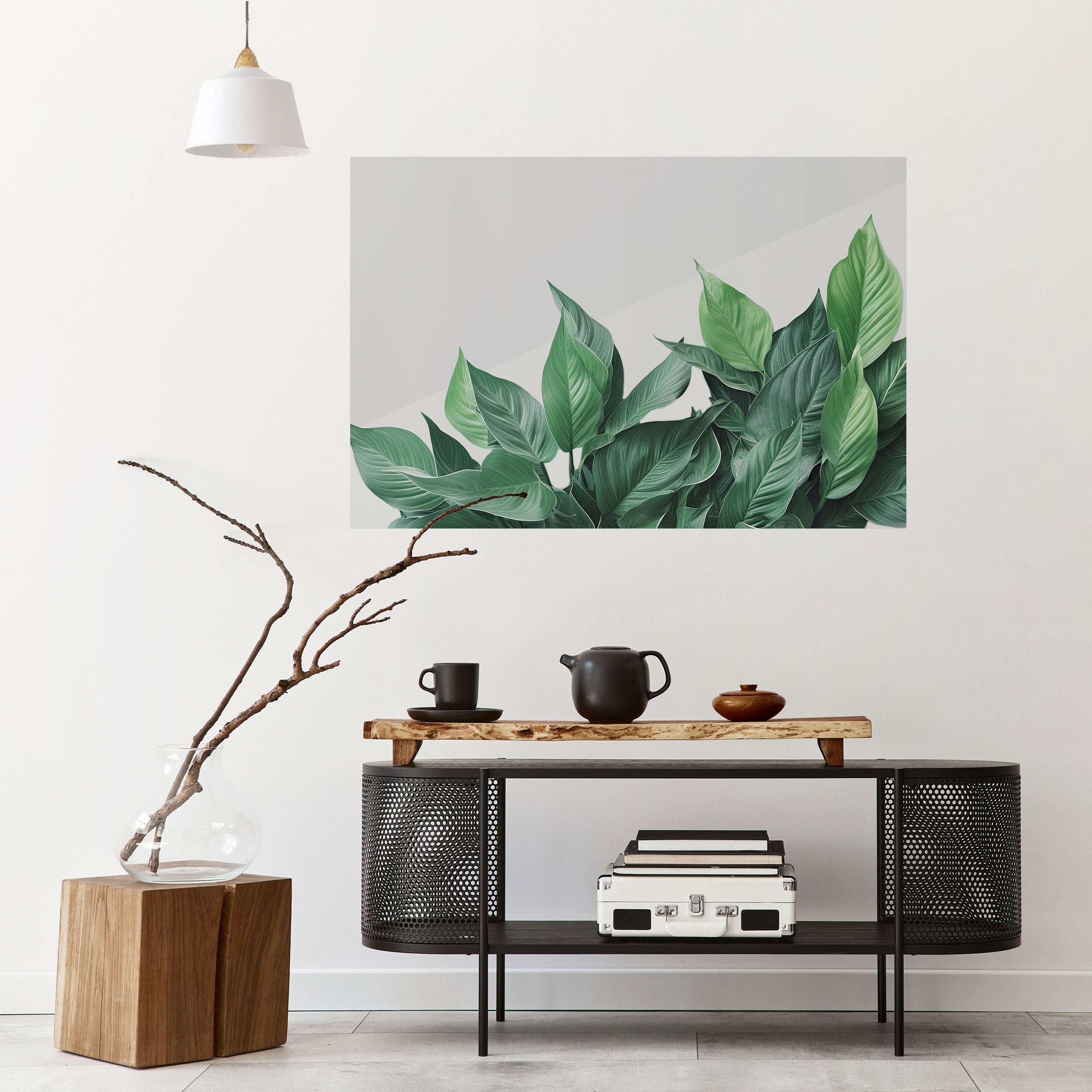 LUSH LEAFY WHIMSY Naklejka/Plakat poziomy