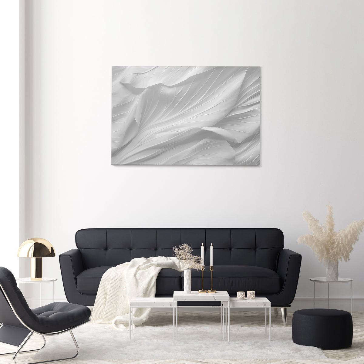 SILKEN SERENITY Poziomy obraz na płótnie
