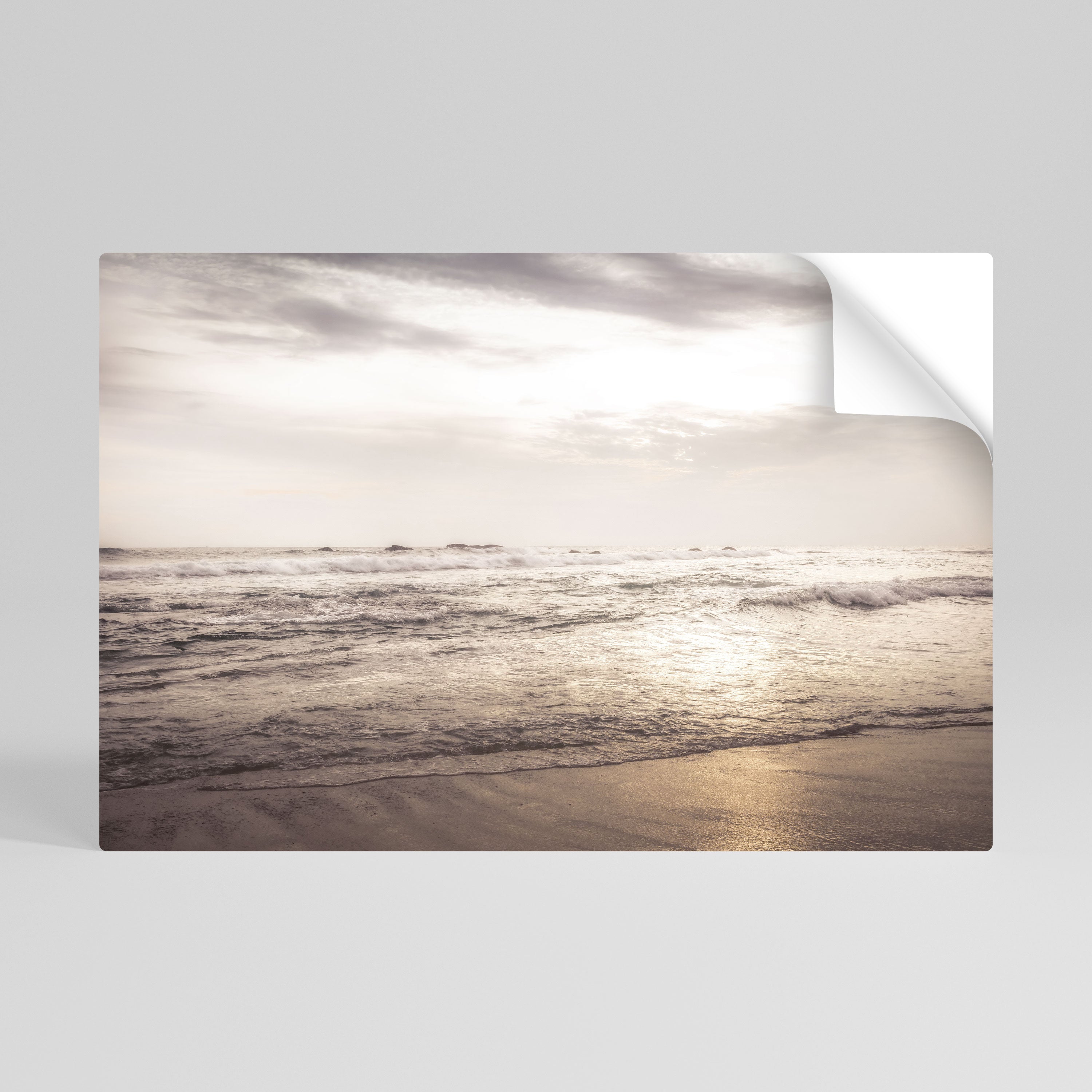 WHISPERS OF THE OCEAN Naklejka/Plakat poziomy