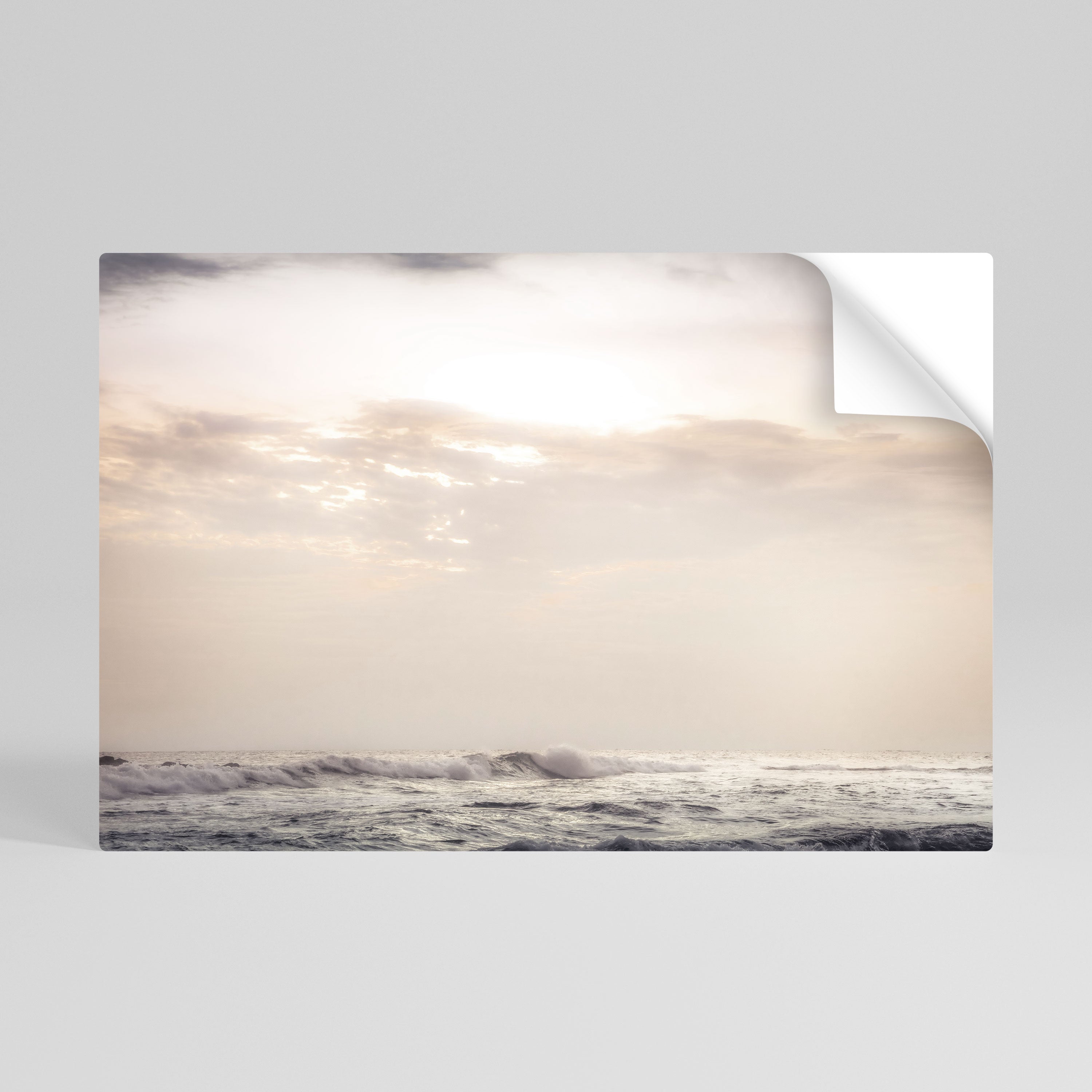 WHISPERS OF WAVE Naklejka/Plakat poziomy