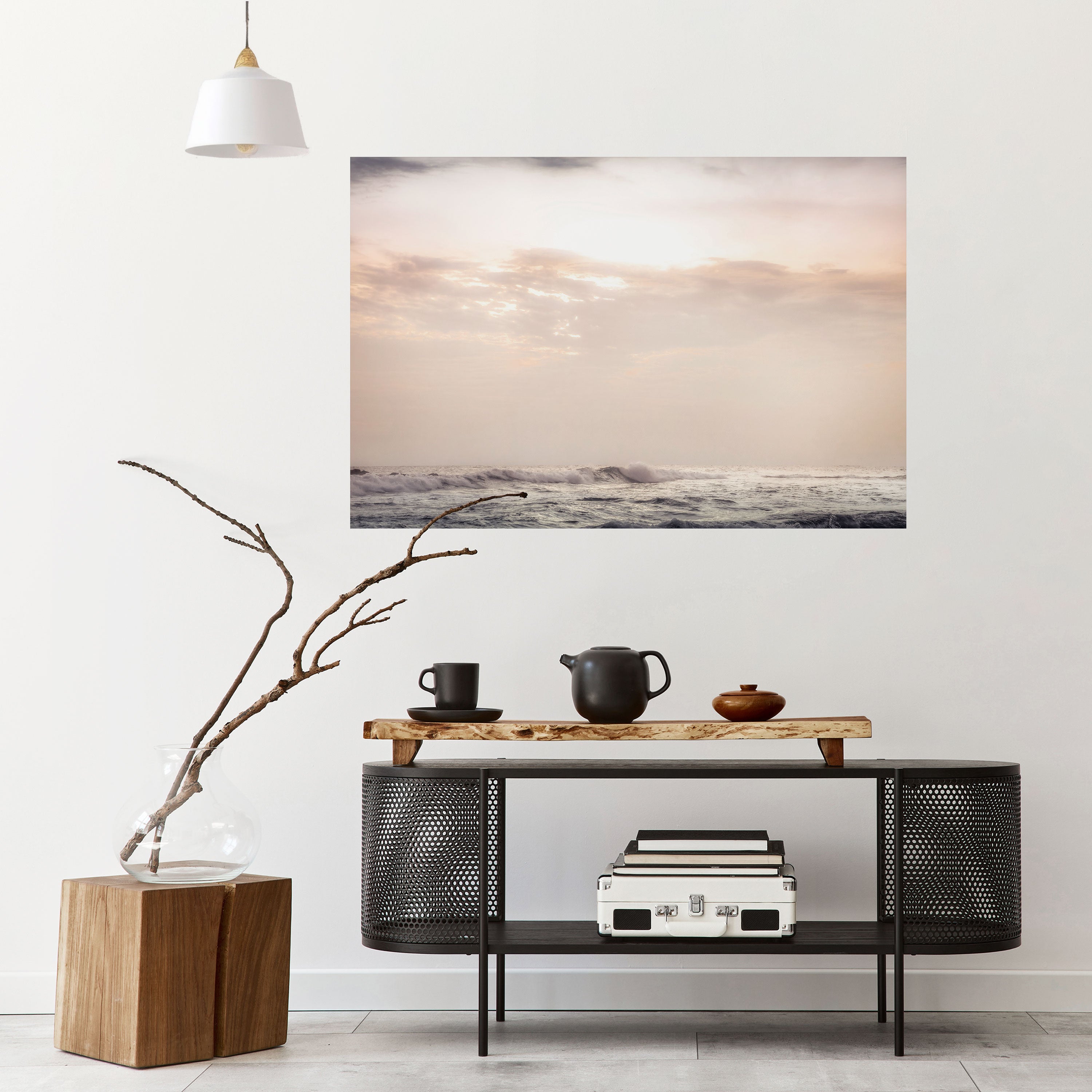 WHISPERS OF WAVE Naklejka/Plakat poziomy