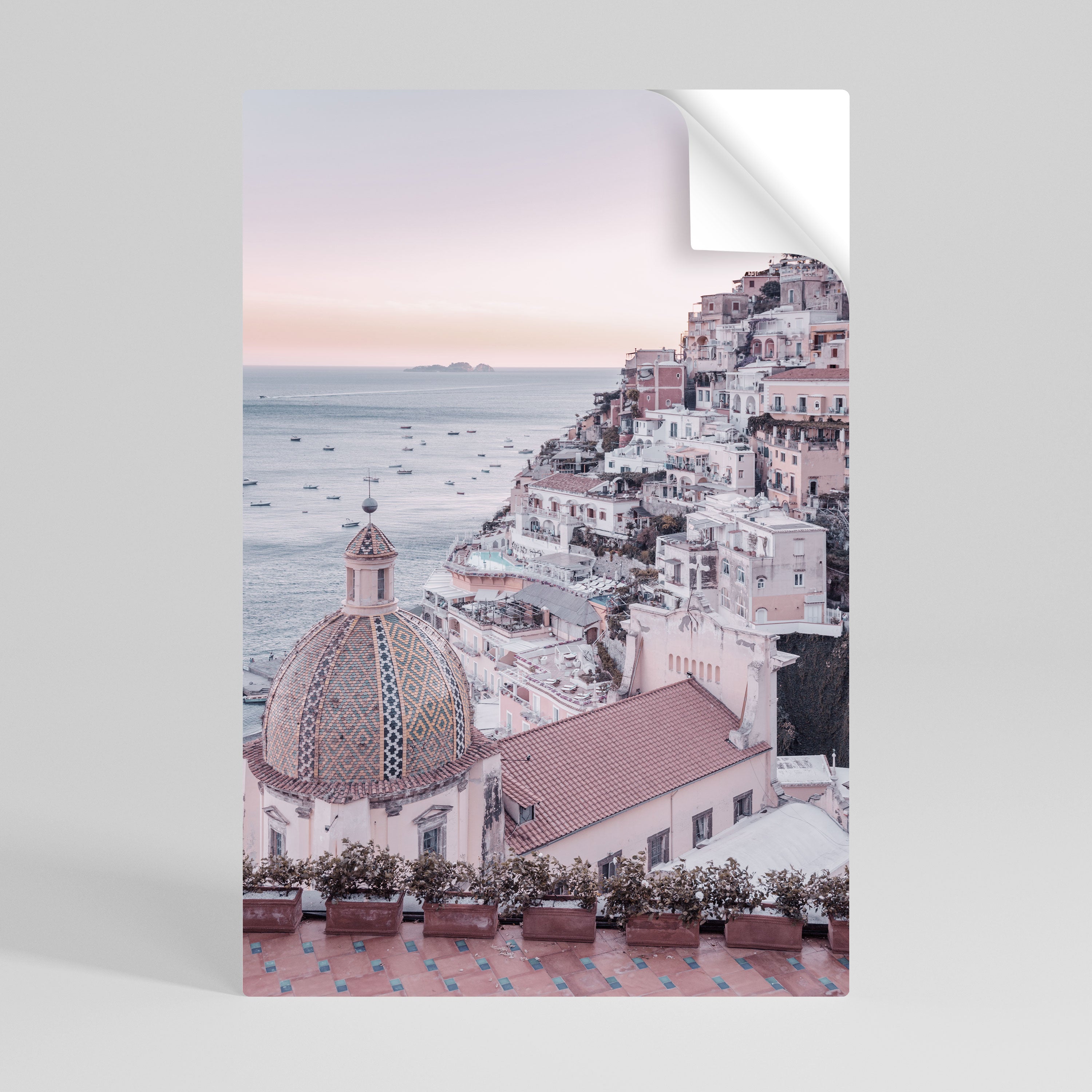 MEDITERRANEAN DREAMSCAPE Naklejka/Plakat pionowy
