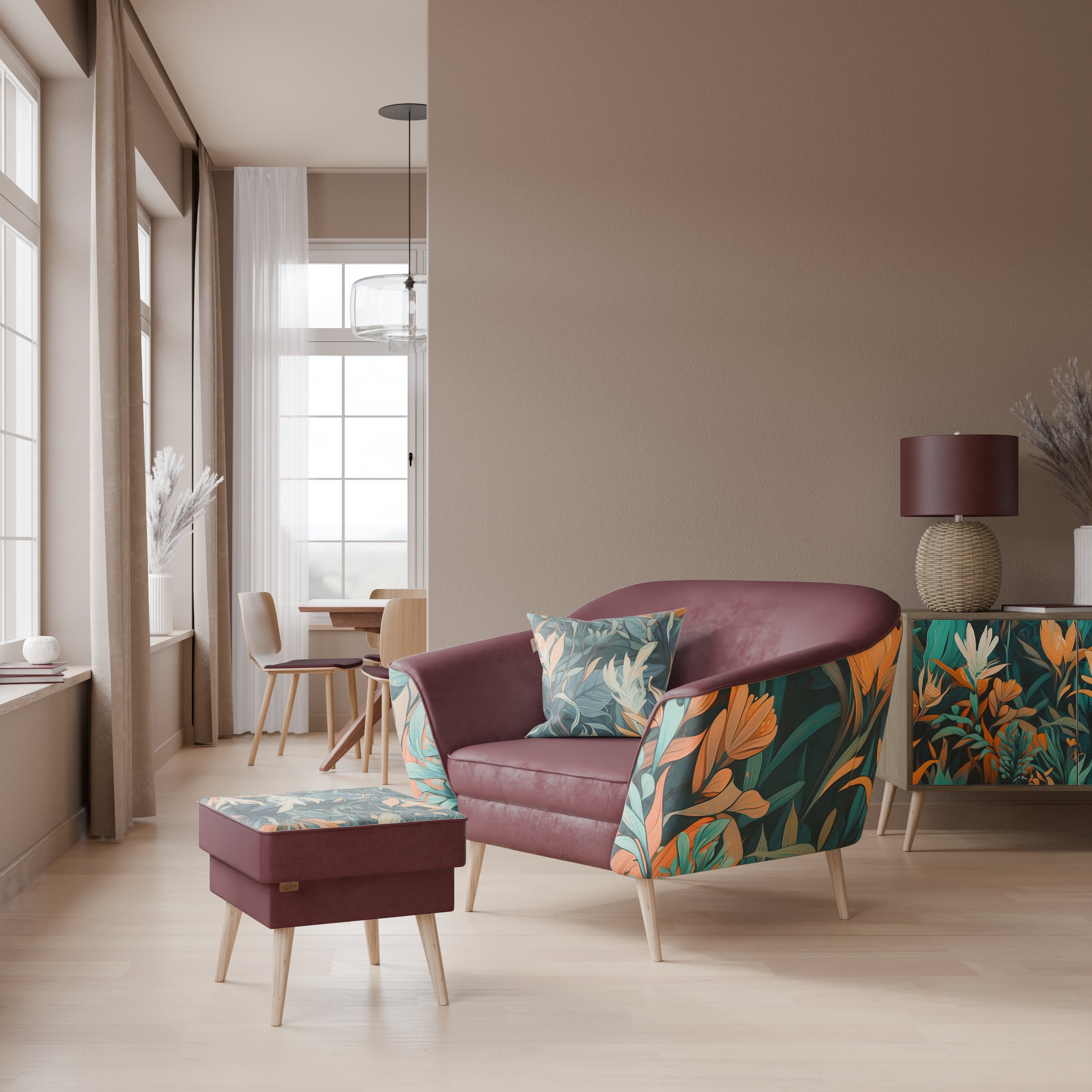 FLORAL SERENITY Fotel AURORA