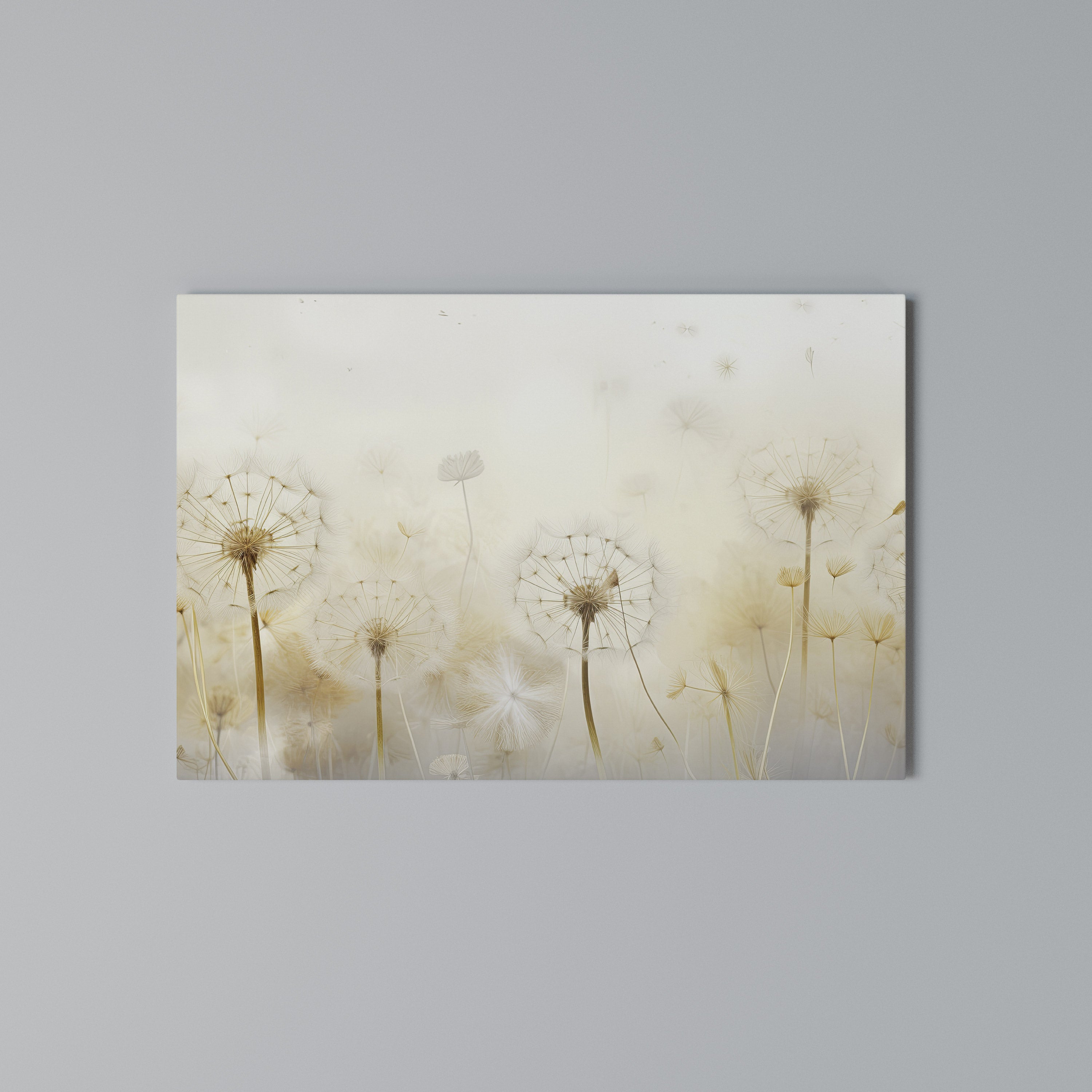 DREAMY DANDELION FIELDS Poziomy obraz na płótnie