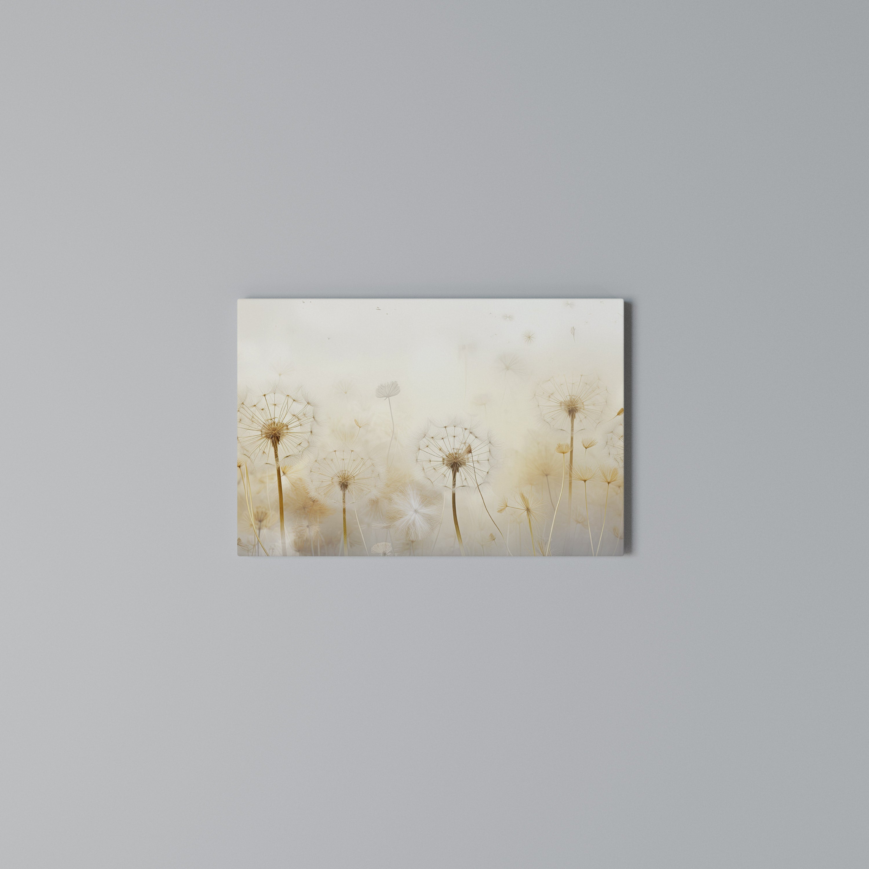 DREAMY DANDELION FIELDS Poziomy obraz na płótnie