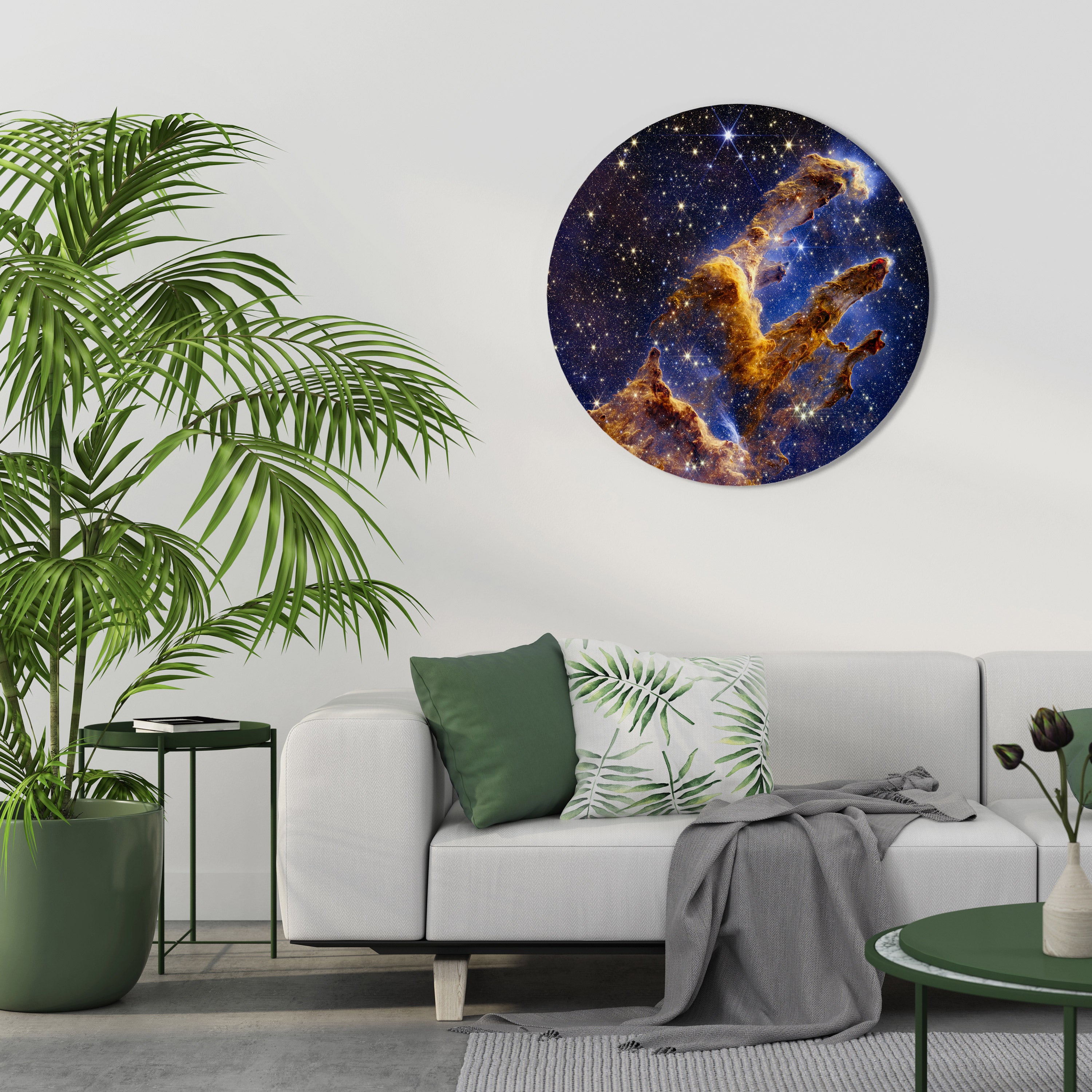 COSMIC DREAMSCAPE Obraz okrągły