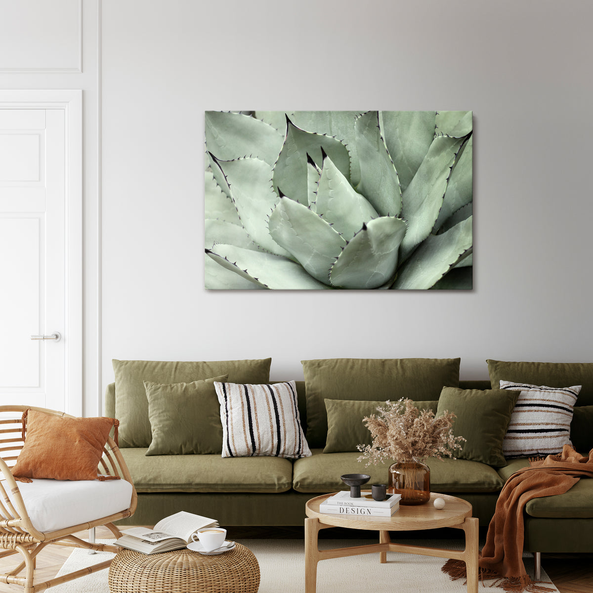 MYSTICAL SUCCULENT DREAM Poziomy obraz na płótnie