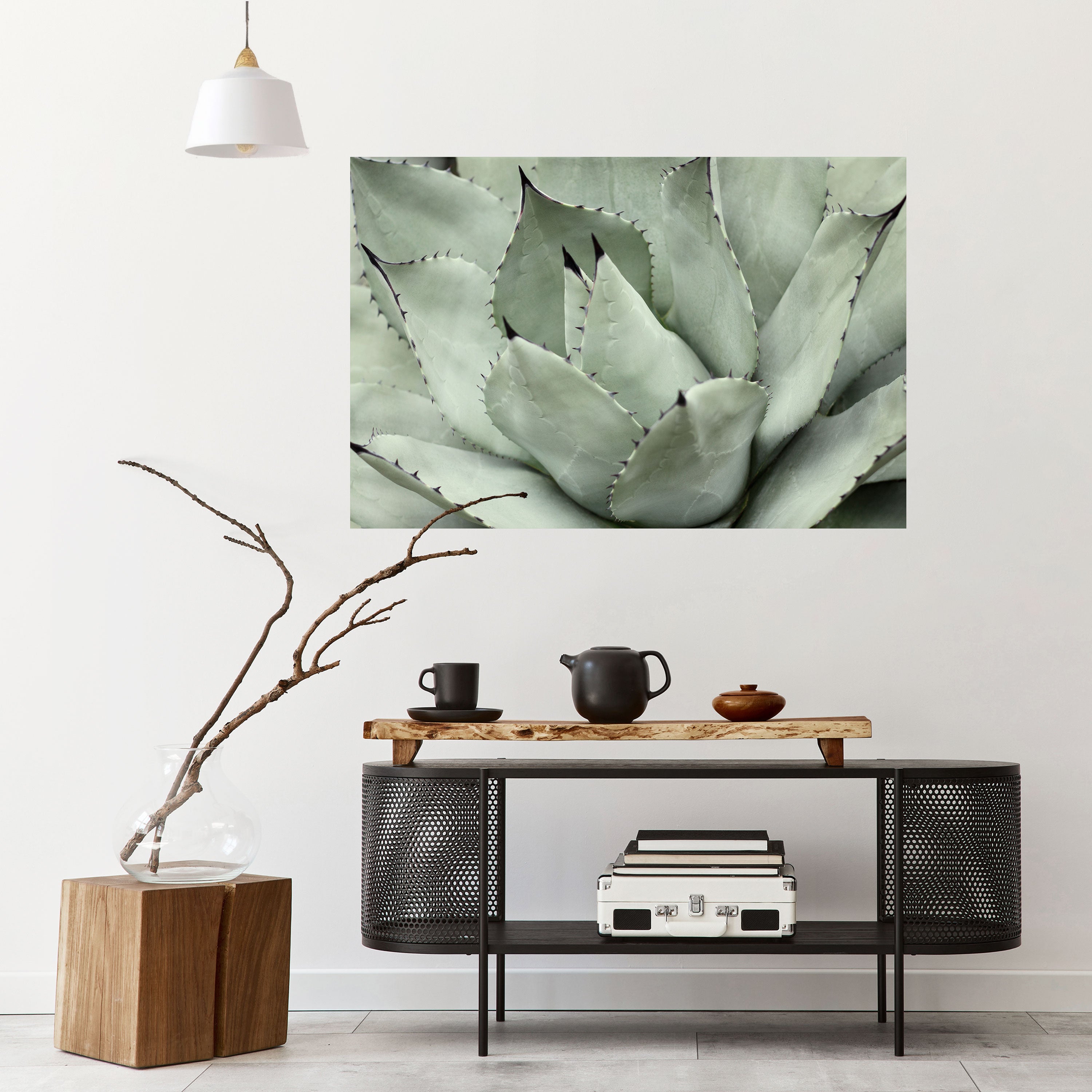 MYSTICAL SUCCULENT DREAM Naklejka/Plakat poziomy