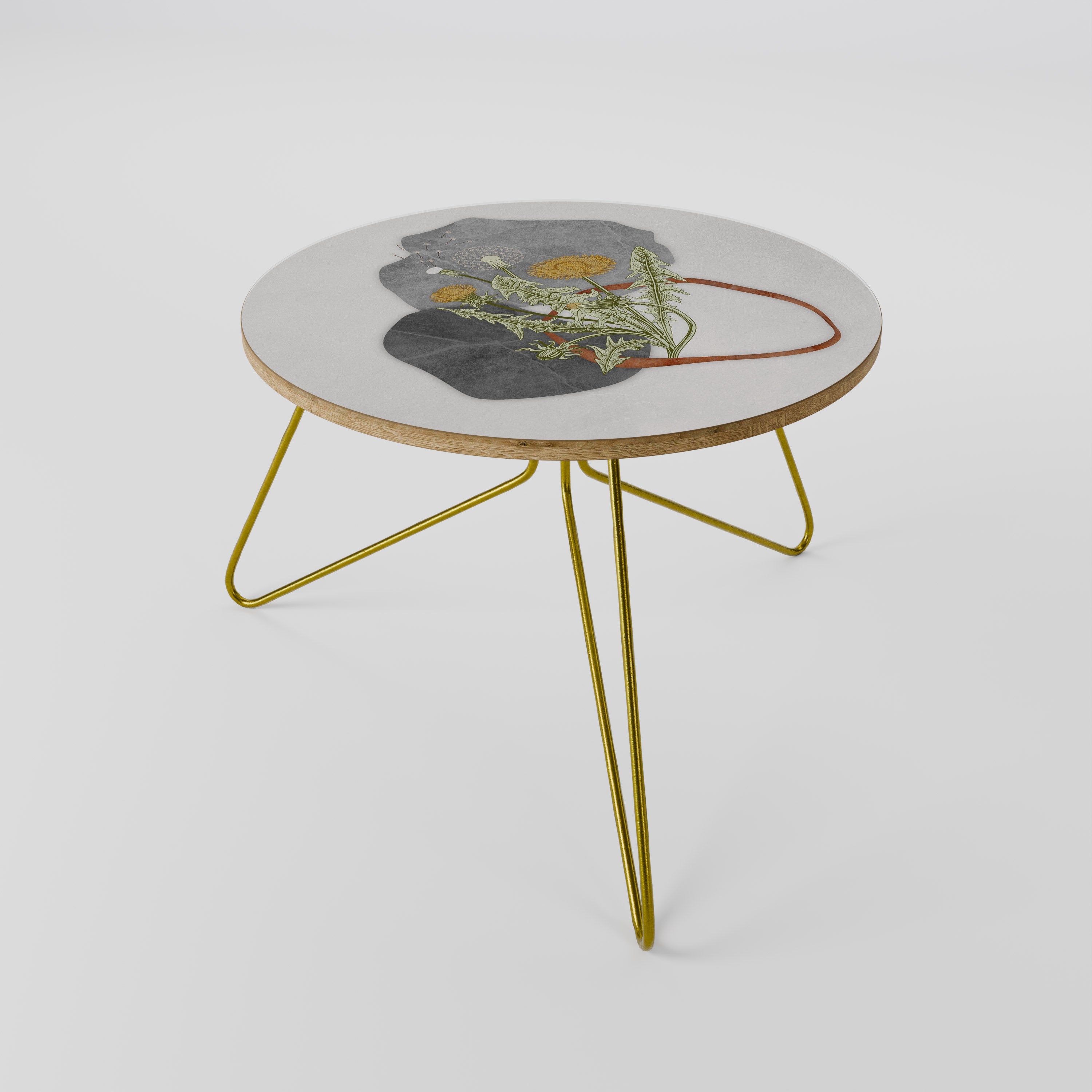 DANDELION RING Stolik kawowy mały