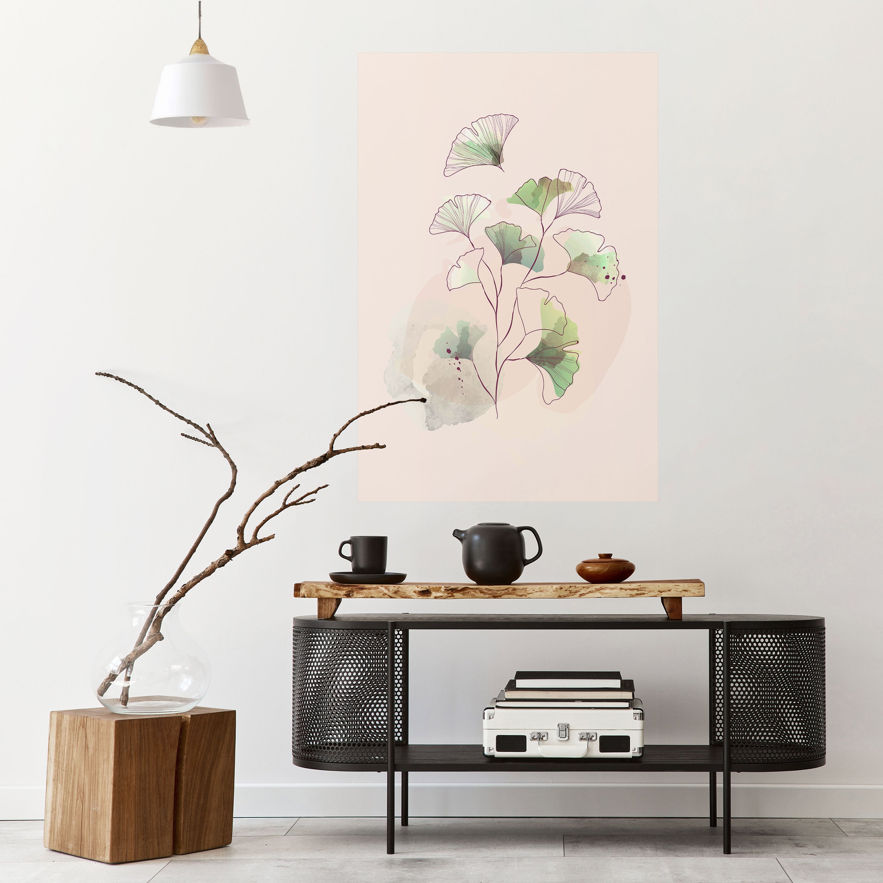 FOLIAGE REVERIE Naklejka/Plakat pionowy