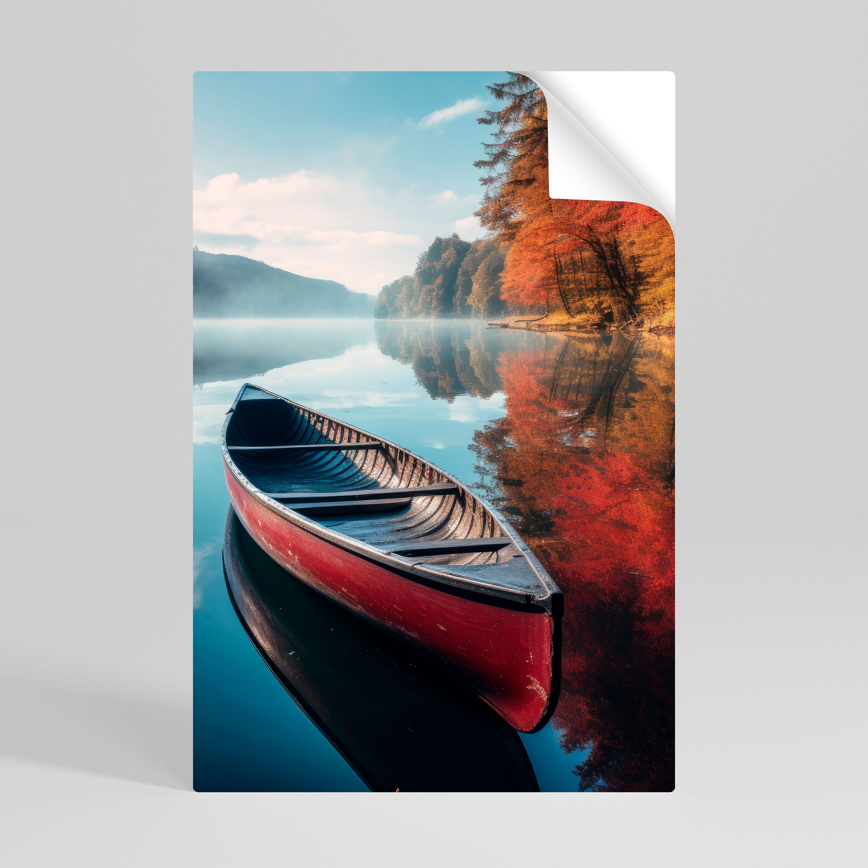 BOAT OF TRANQUILITY Naklejka/Plakat pionowy