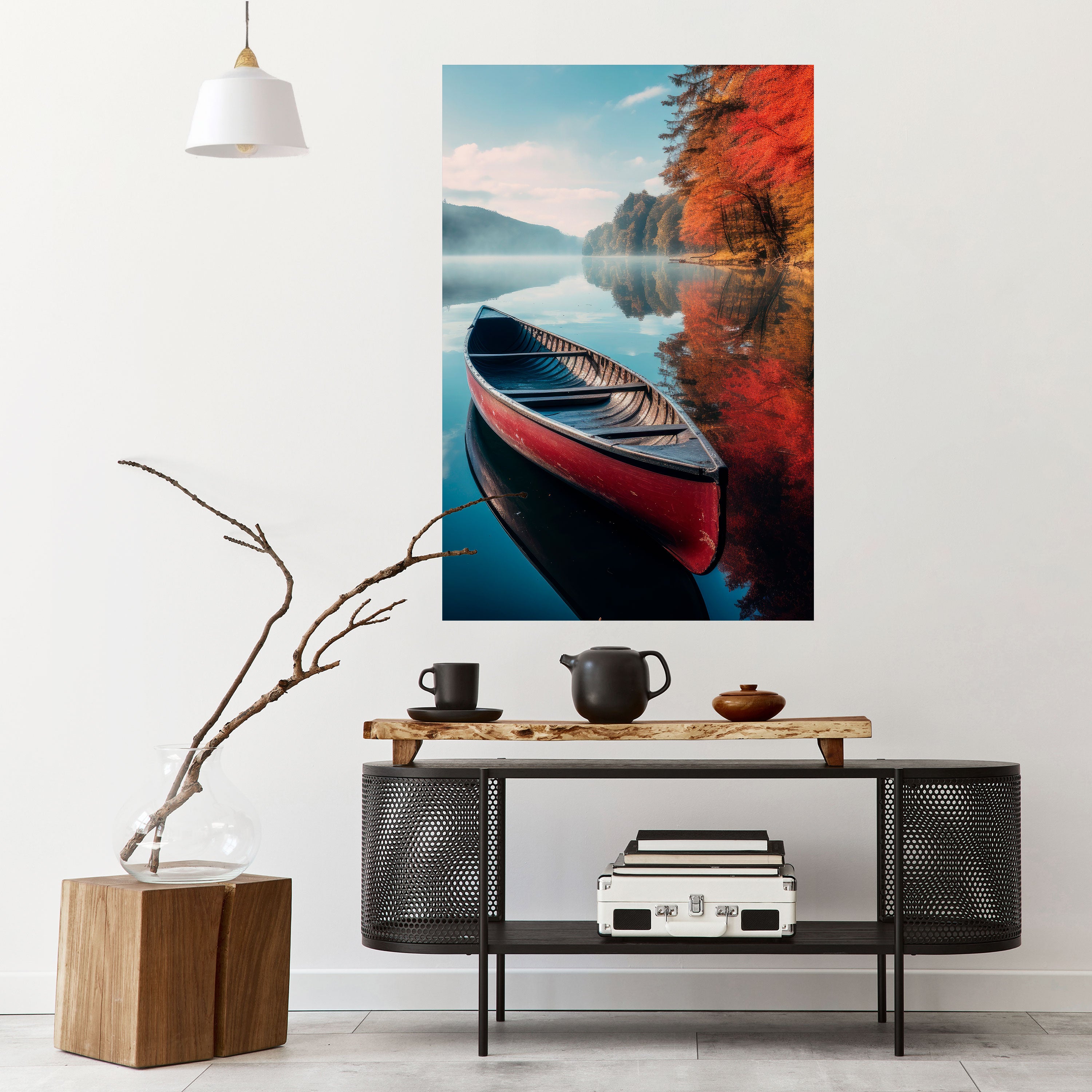 BOAT OF TRANQUILITY Naklejka/Plakat pionowy