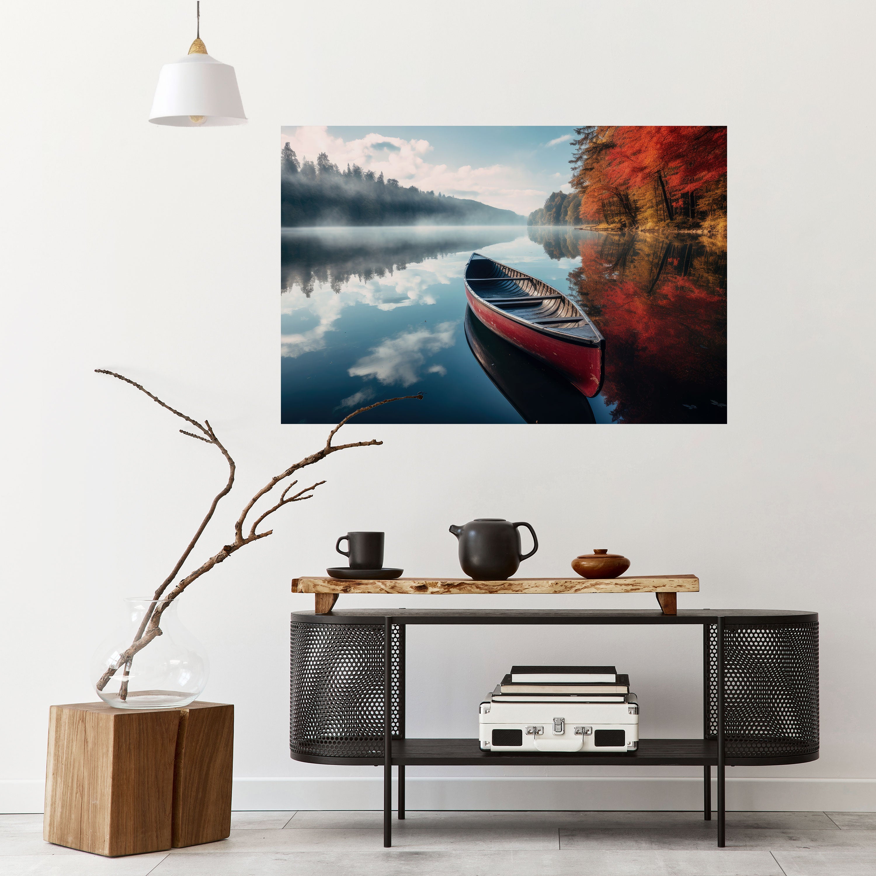 BOAT OF TRANQUILITY Naklejka/Plakat poziomy