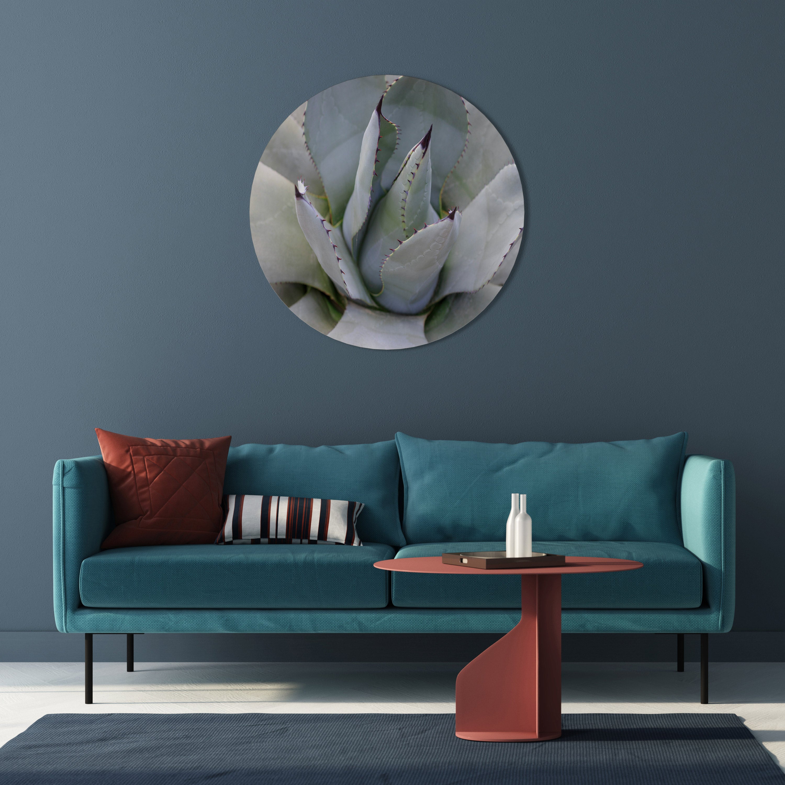 AGAVE ELEGANCE Obraz okrągły