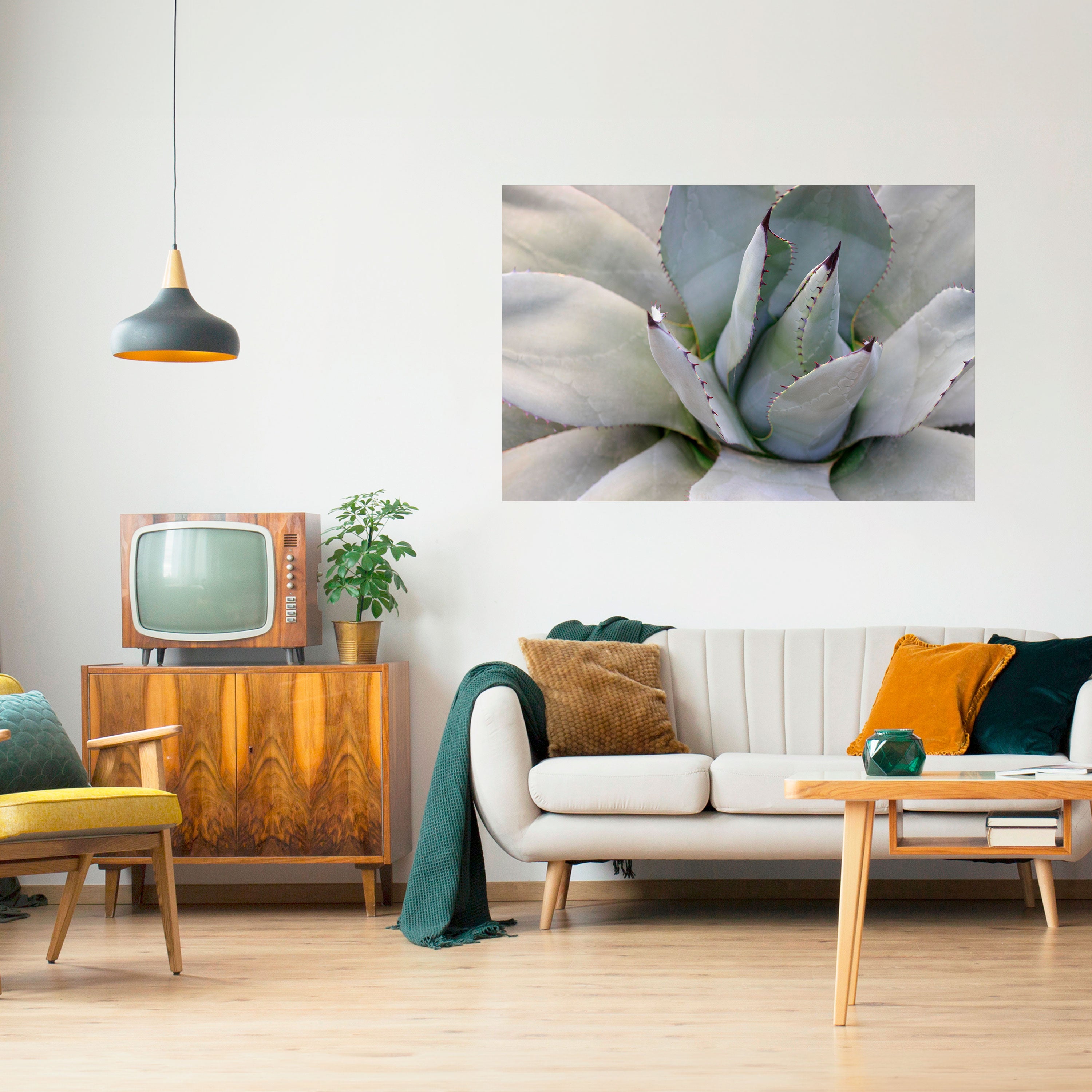 AGAVE ELEGANCE Naklejka/Plakat poziomy