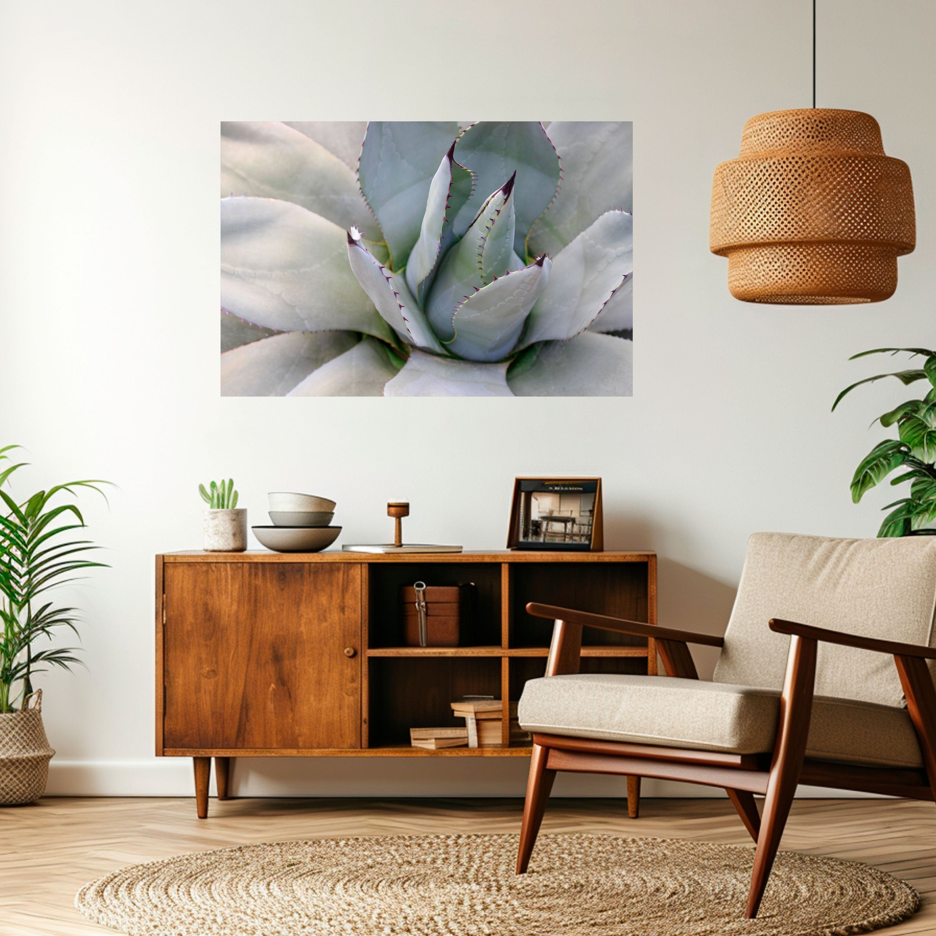 AGAVE ELEGANCE Naklejka/Plakat poziomy