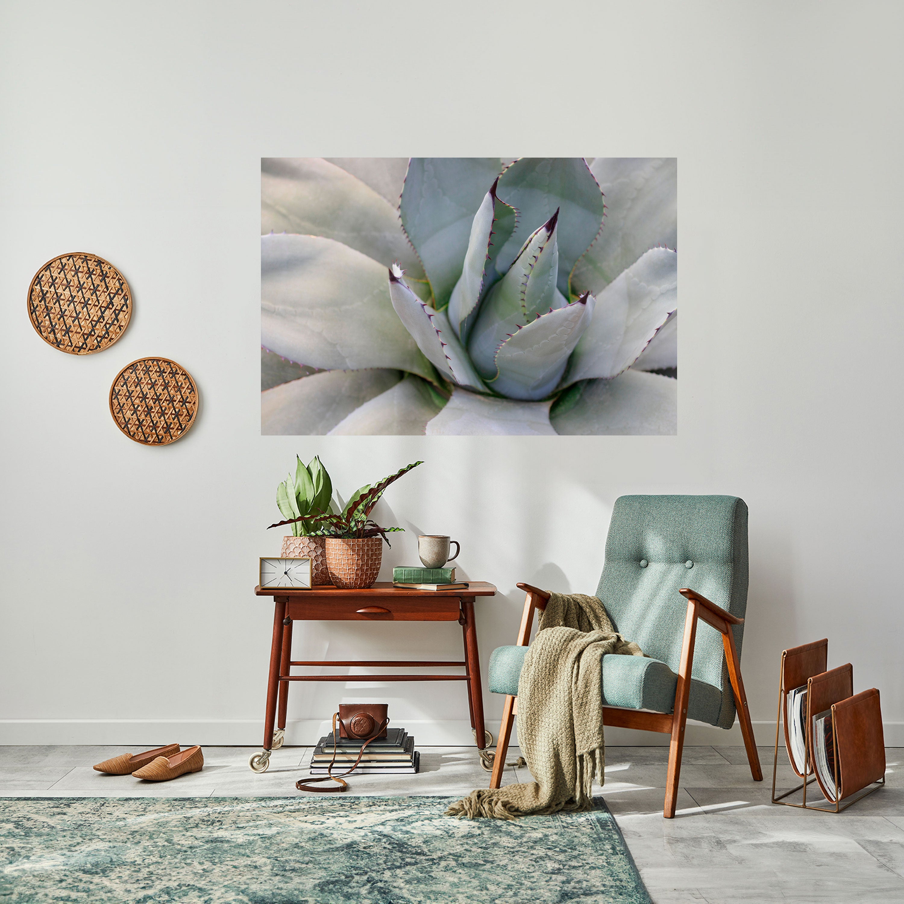 AGAVE ELEGANCE Naklejka/Plakat poziomy