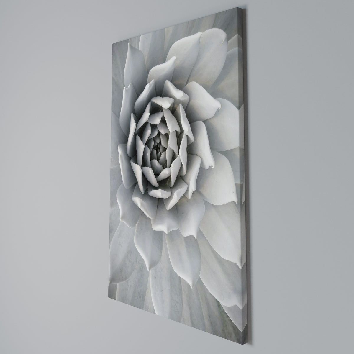 ELEGANT PETAL SWIRL Pionowy obraz na płótnie