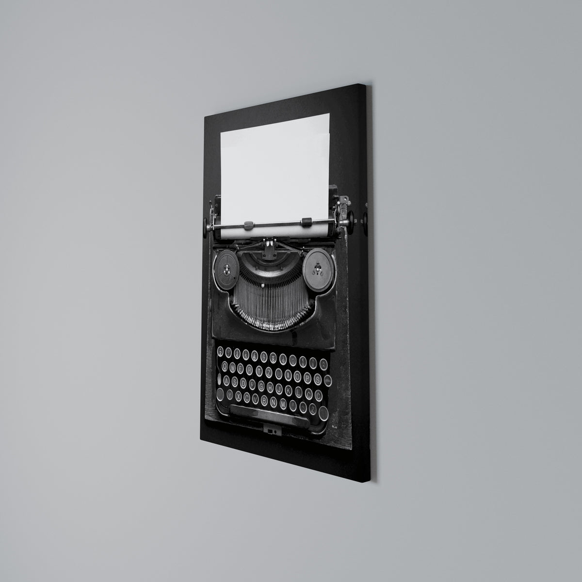 TYPEWRITER SYMPHONY Pionowy obraz na płótnie