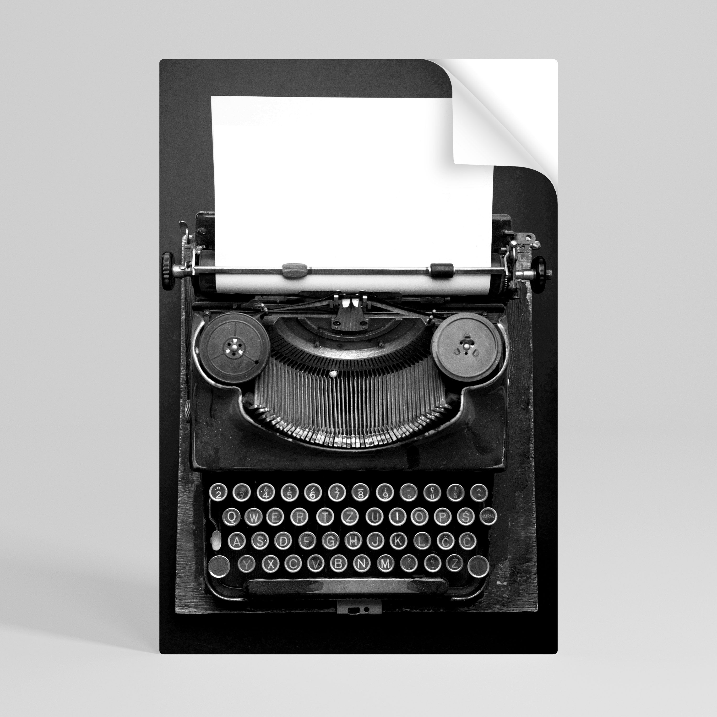 TYPEWRITER SYMPHONY Naklejka/Plakat pionowy