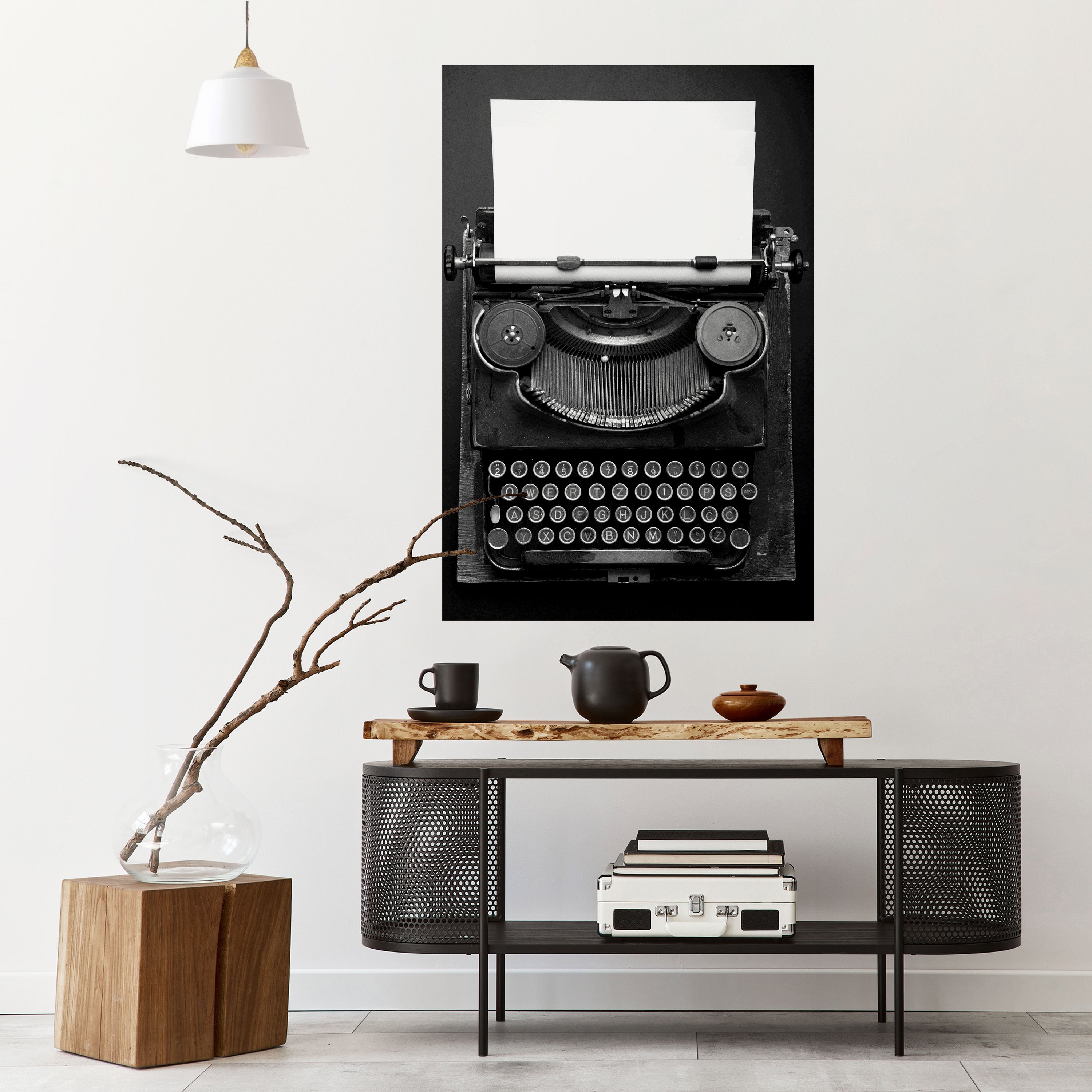 TYPEWRITER SYMPHONY Naklejka/Plakat pionowy