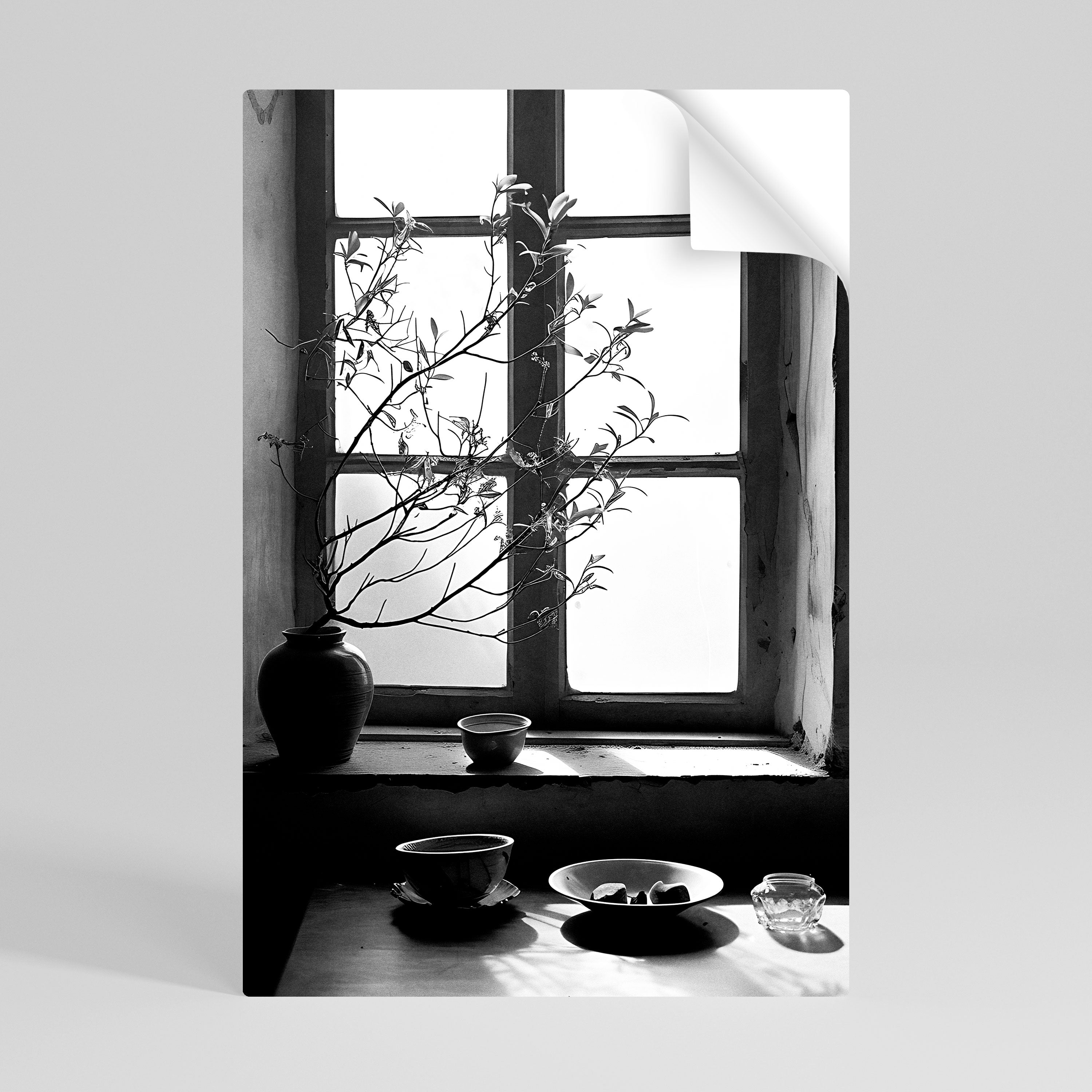 WHISPERING WINDOW LIGHT Naklejka/Plakat pionowy