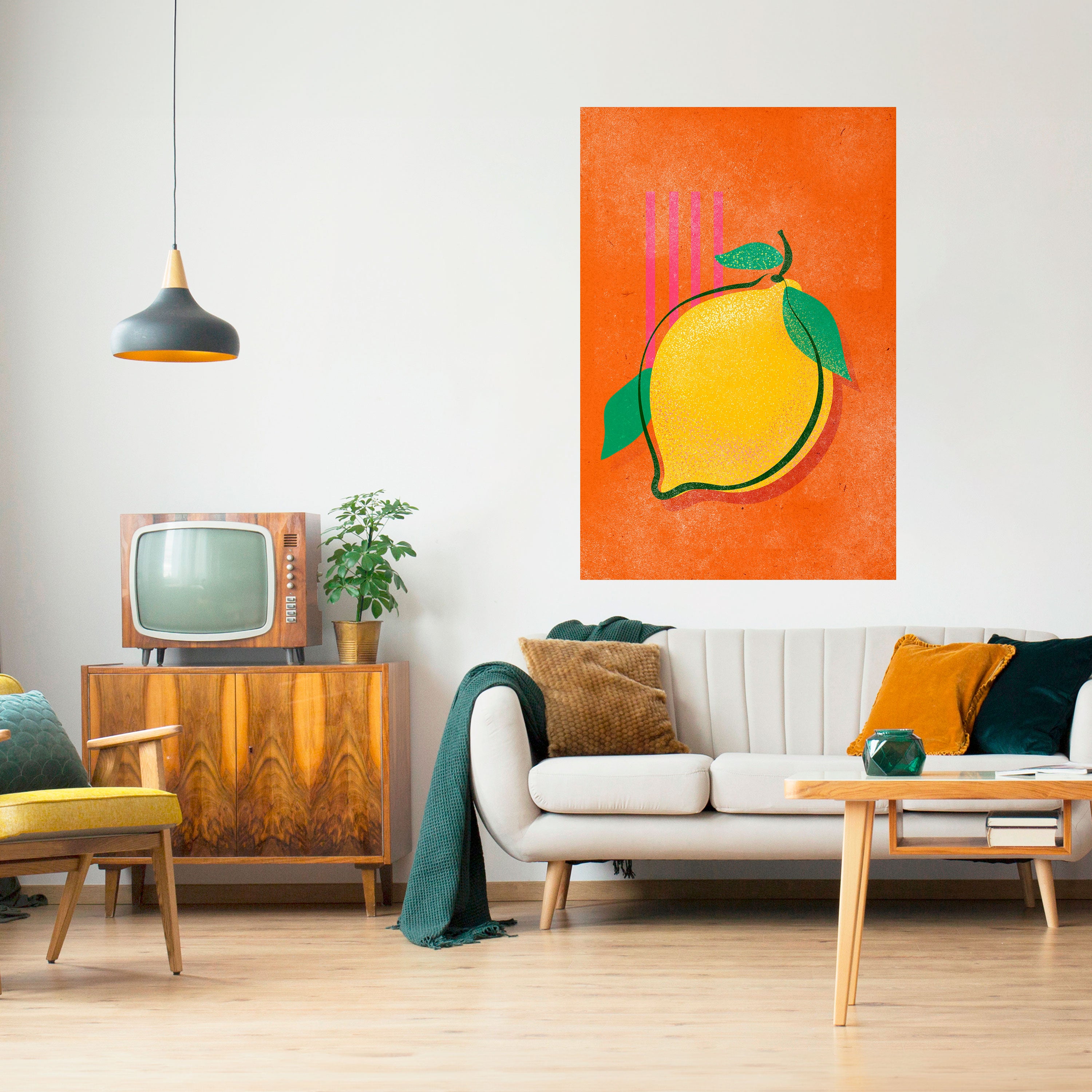 LUSCIOUS LEMON Naklejka/Plakat pionowy