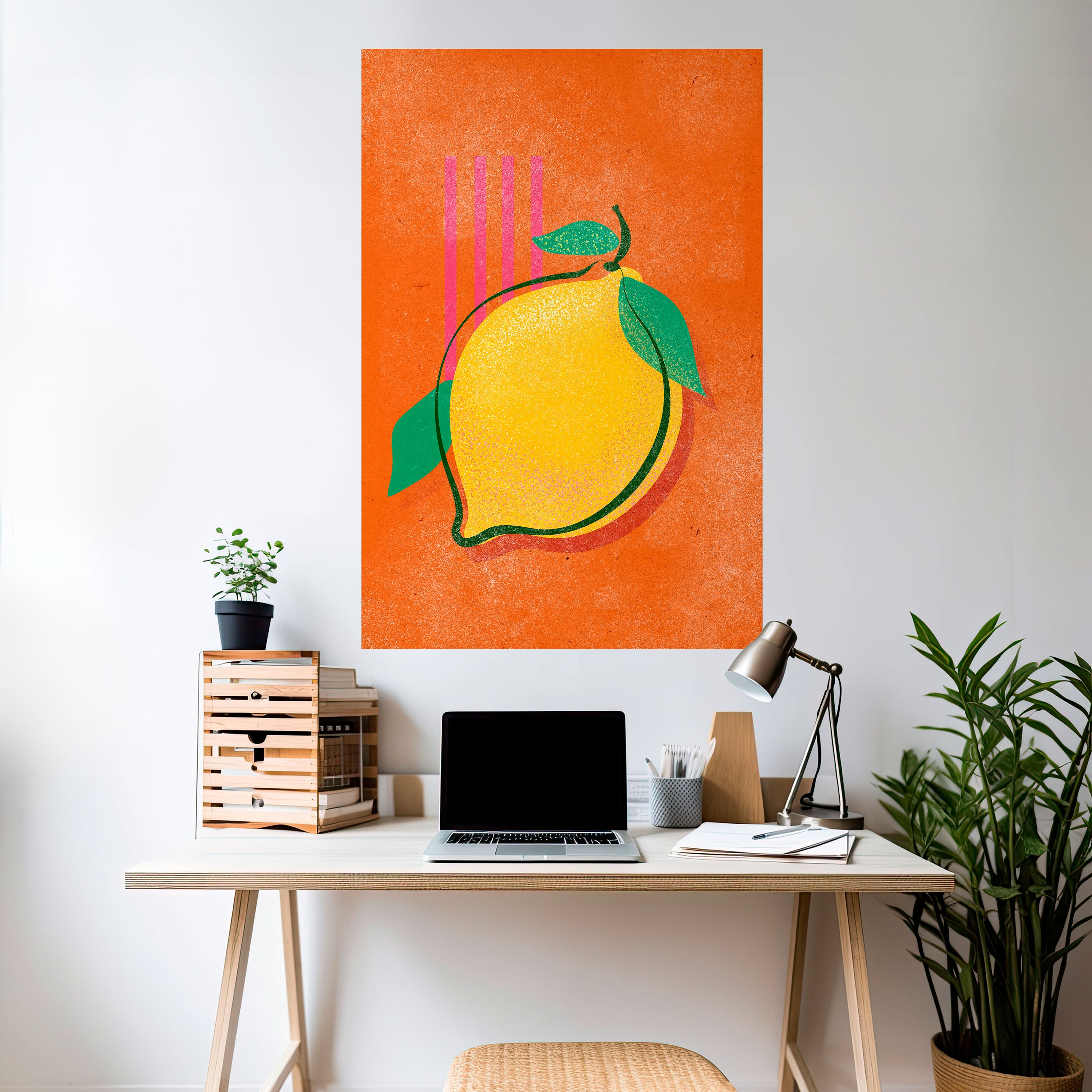 LUSCIOUS LEMON Naklejka/Plakat pionowy