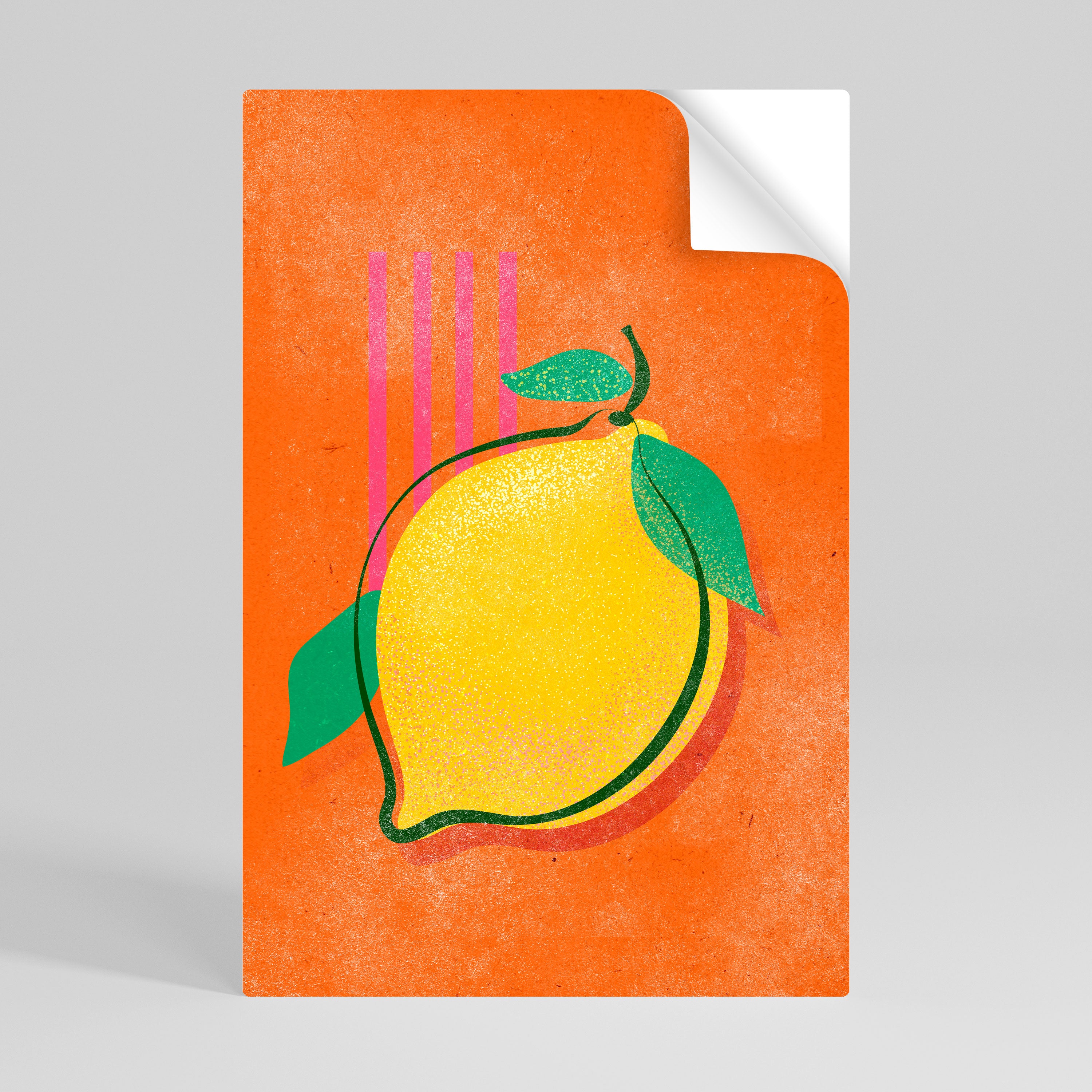 LUSCIOUS LEMON Naklejka/Plakat pionowy