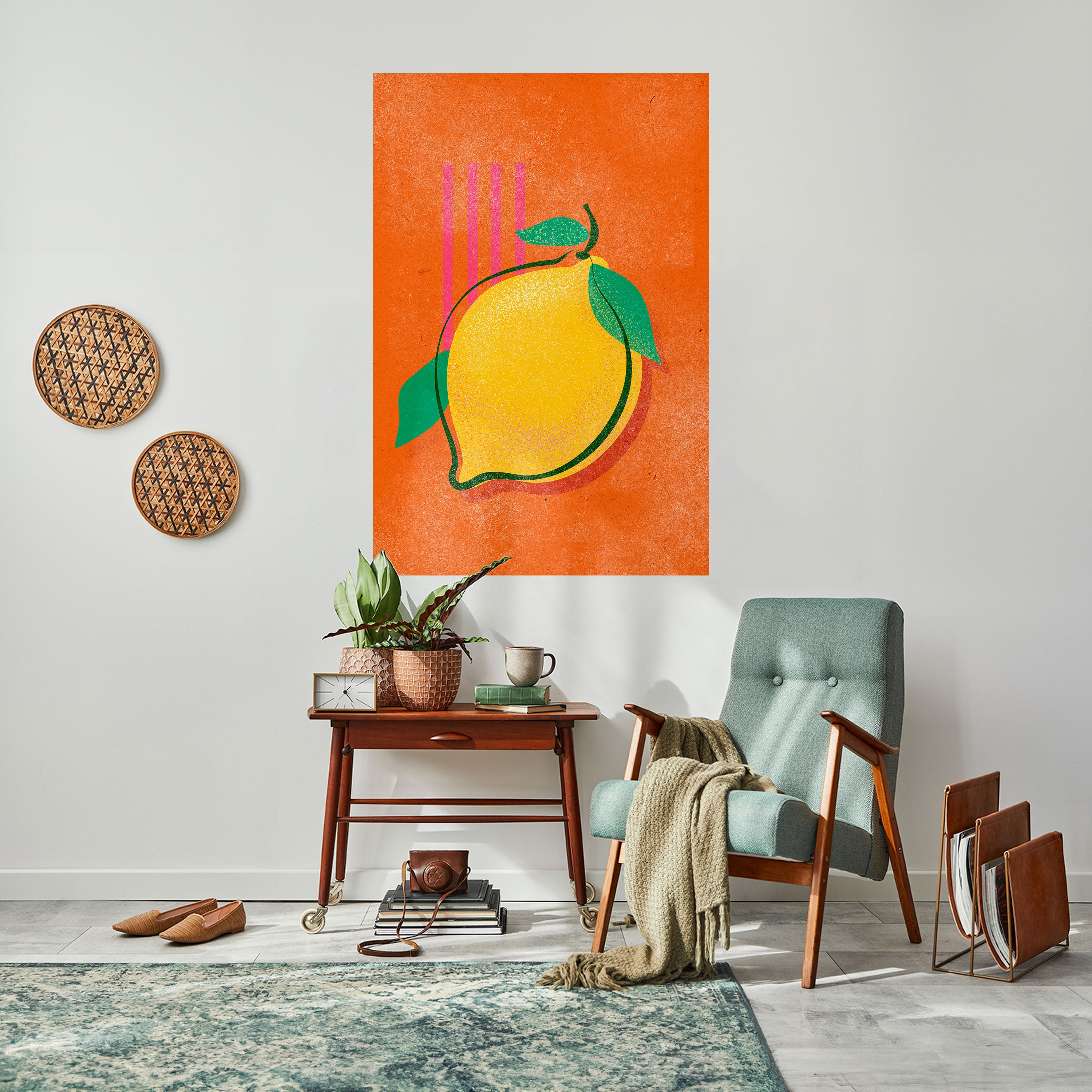 LUSCIOUS LEMON Naklejka/Plakat pionowy