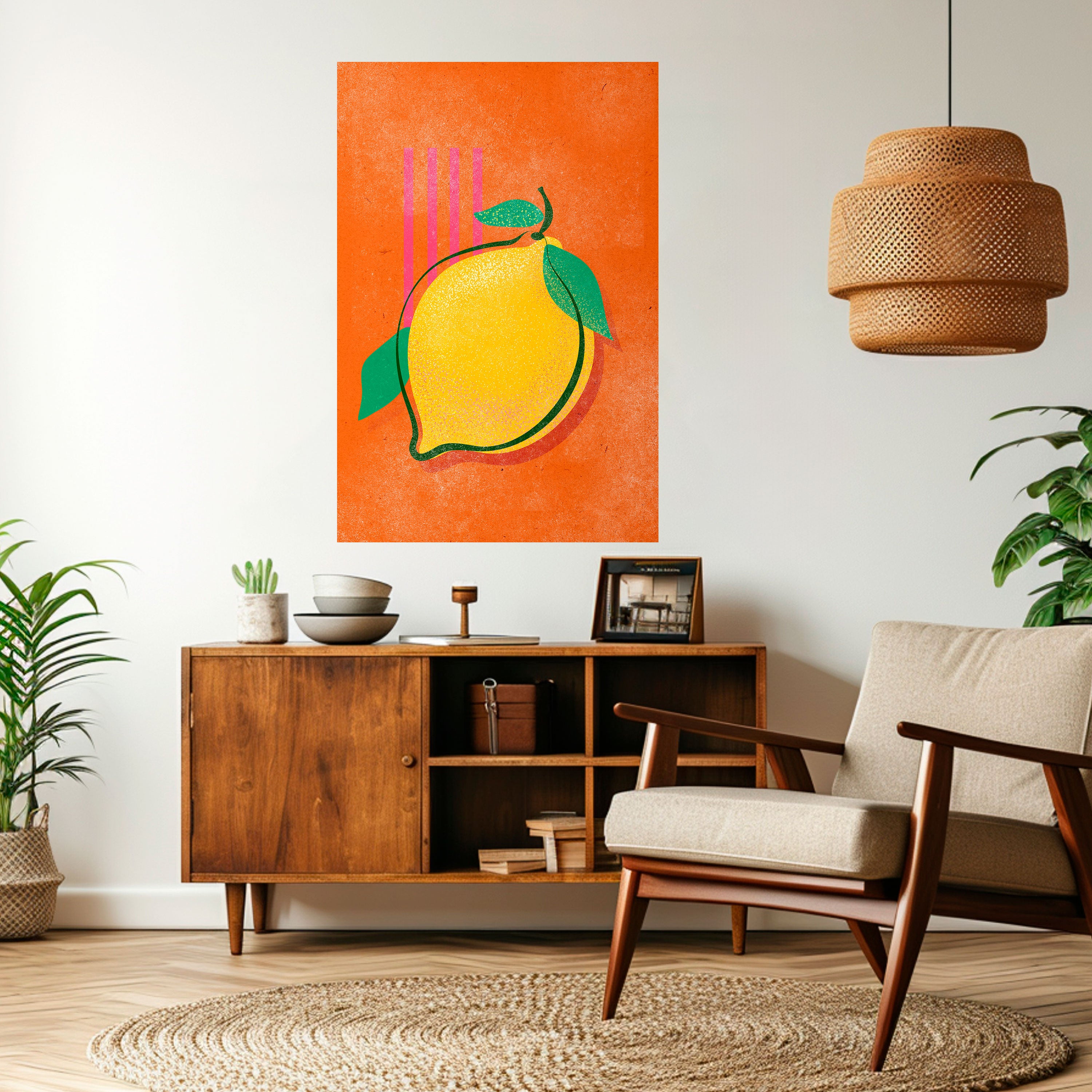 LUSCIOUS LEMON Naklejka/Plakat pionowy